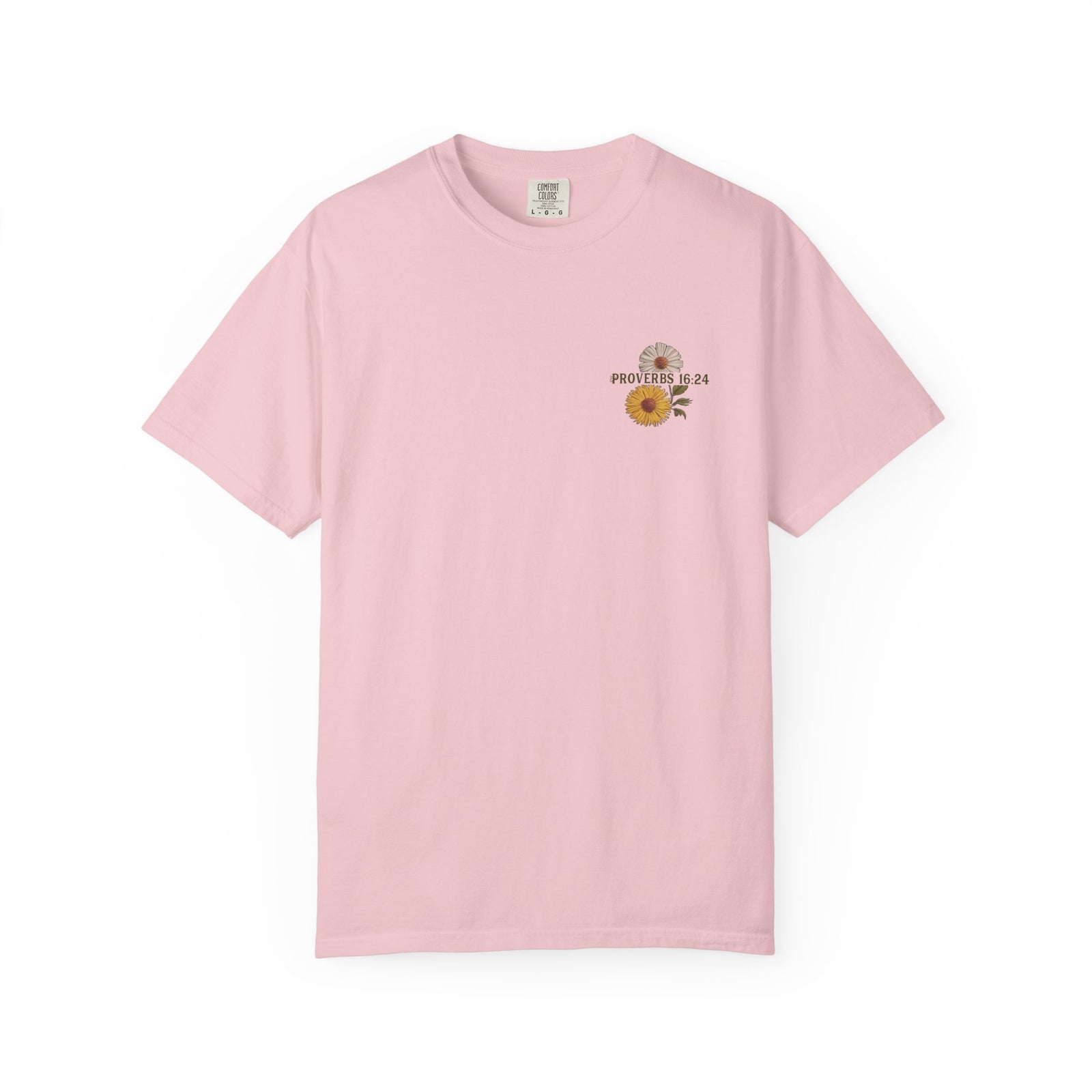 Kind Words are Like Honey T-Shirt Proverbs Bee Floral Tee