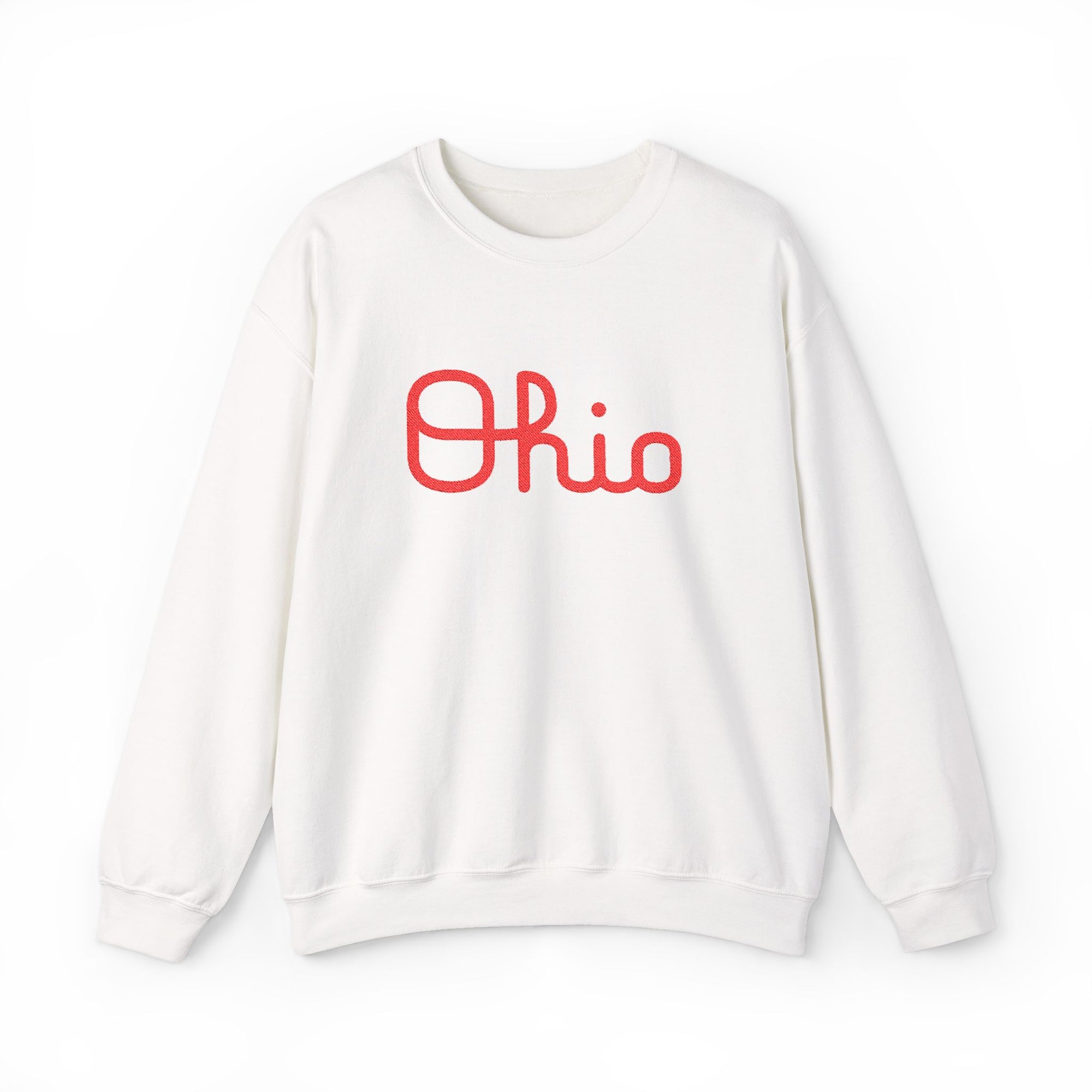 Script Ohio Heavy Blend Women's Crewneck Embroidered Sweatshirt - Sydney So Sweet