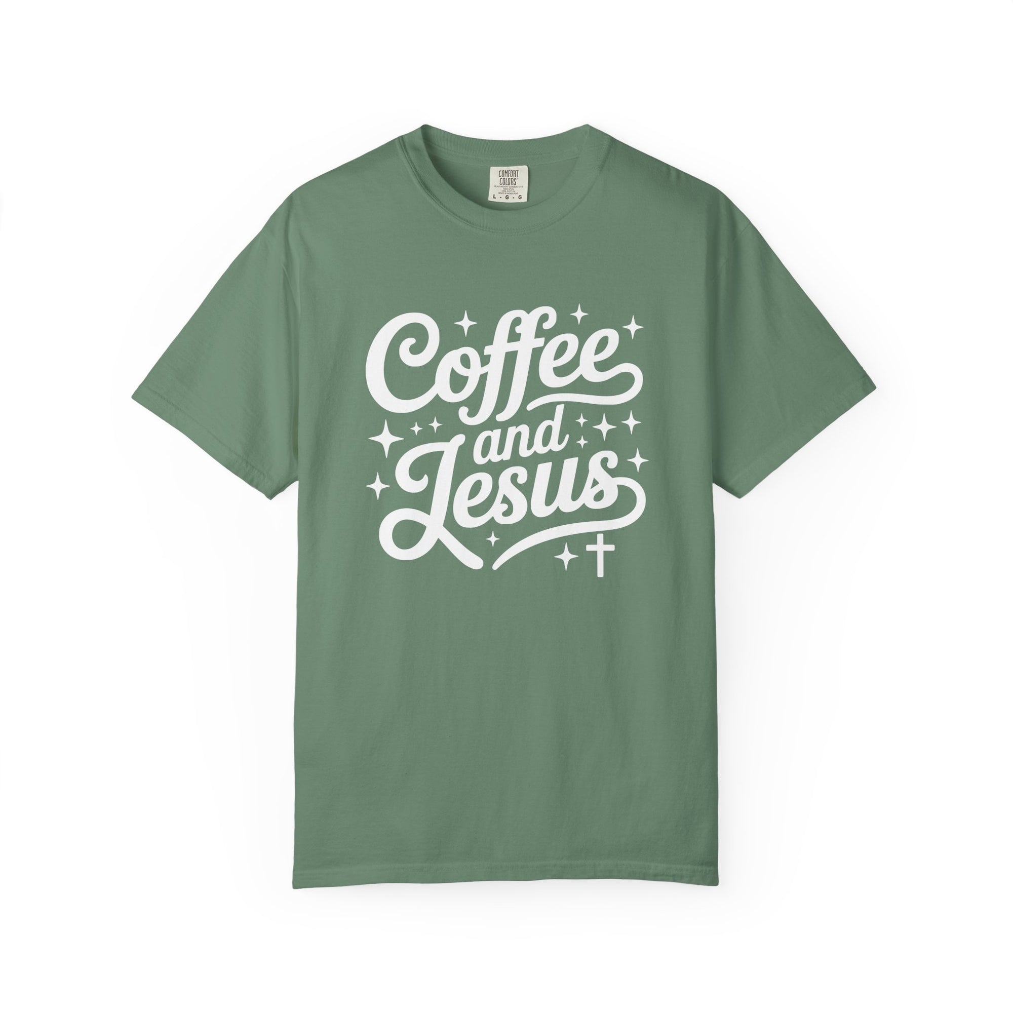 Coffee and Jesus Tee Christian Faith Graphic Unisex T-Shirt - Sydney So Sweet