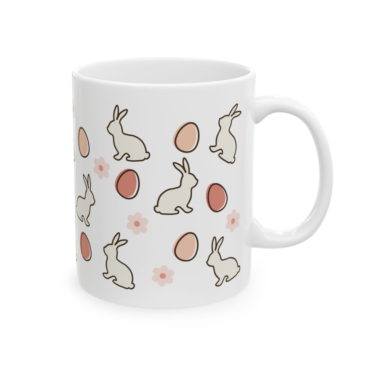 Sweet Bunny Cute Ceramic Mug Coffee Cup (11oz & 15oz)