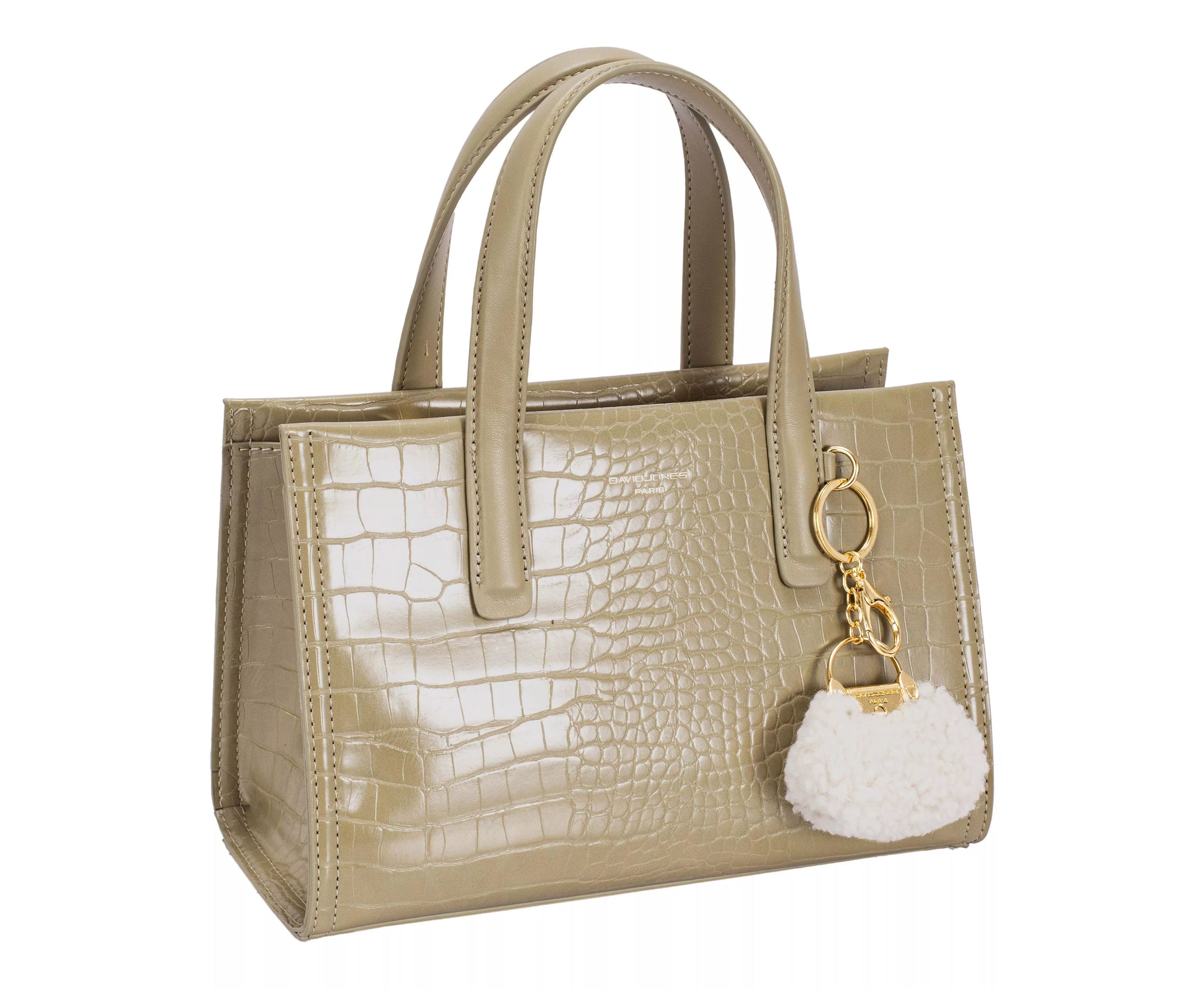 David Jones Crocodile Pattern Handbag - Sydney So Sweet