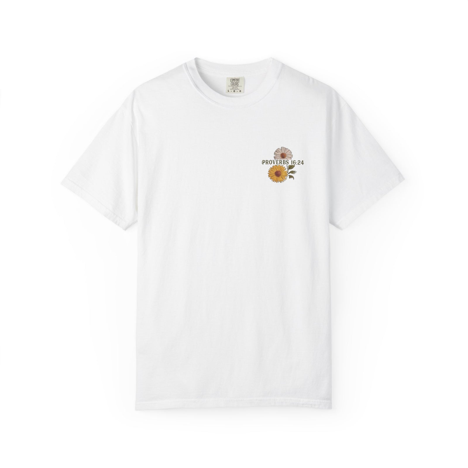 Kind Words are Like Honey T-Shirt Proverbs Bee Floral Tee