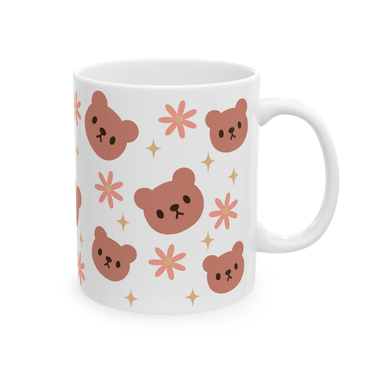 Beary Cute Mug Coffee Cup (11oz & 15oz) - Sydney So Sweet