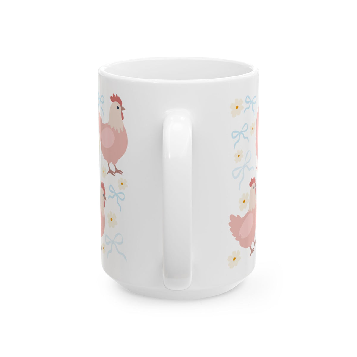 Coquette Chicken Cute Mug Coffee Cup (11oz & 15oz) - Sydney So Sweet