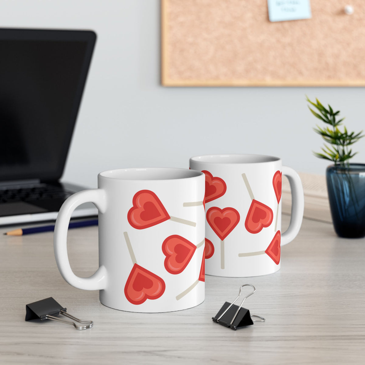 Heart Sucker for You Mug — Cute Valentine’s Day Coffee Cup (11oz & 15oz) - Sydney So Sweet