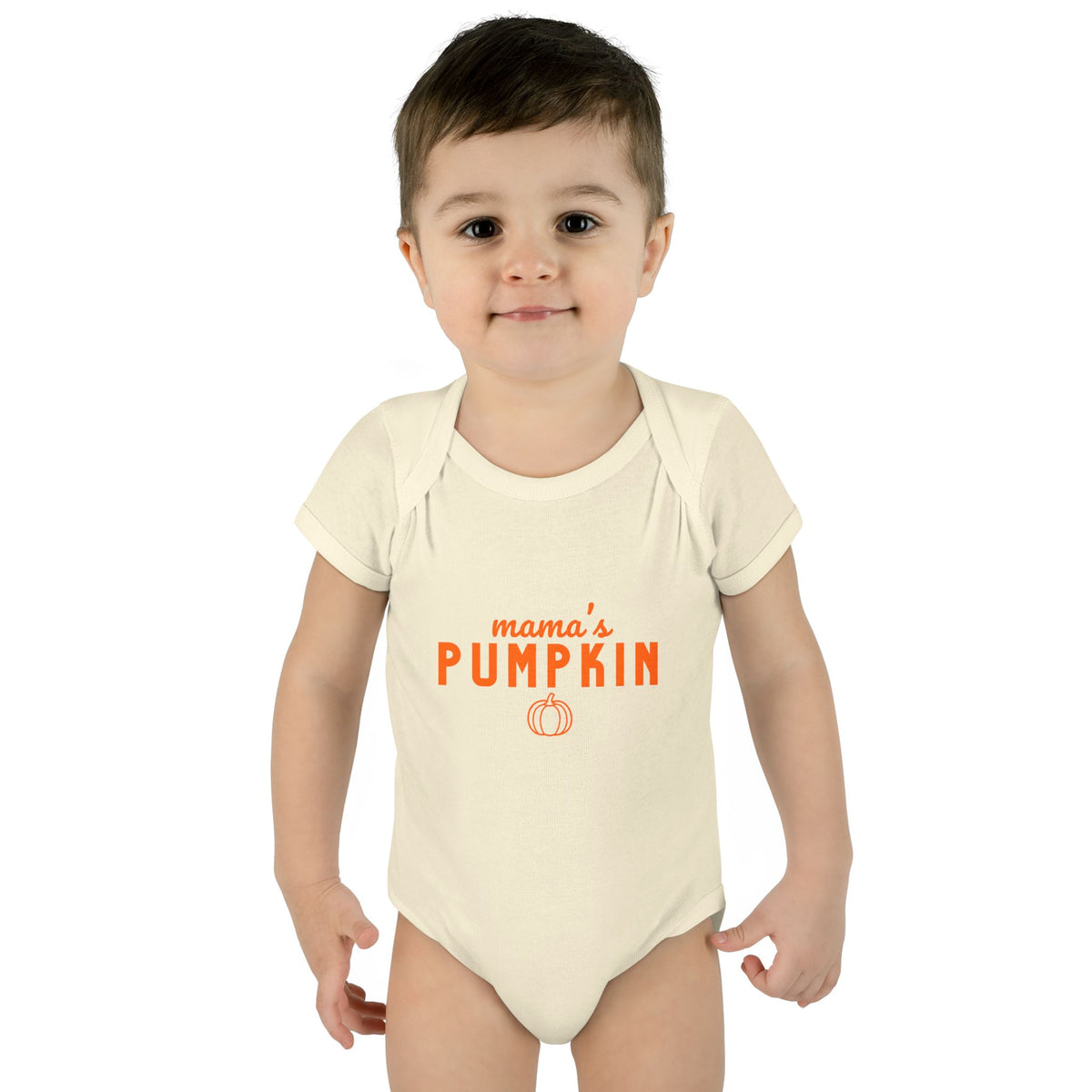 Mama's Pumpkin Infant Bodysuit Cute Fall Baby Onesie