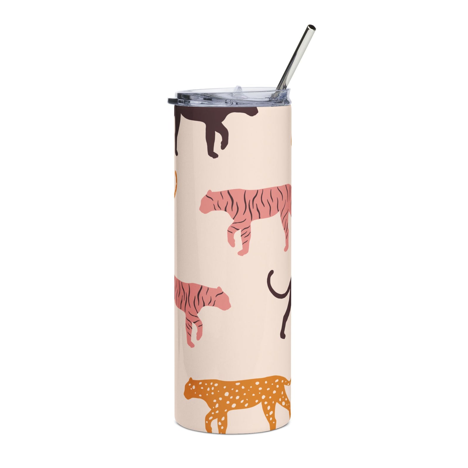 Big Cats 20oz Floral Stainless Tumbler Insulated Travel Cup - Sydney So Sweet