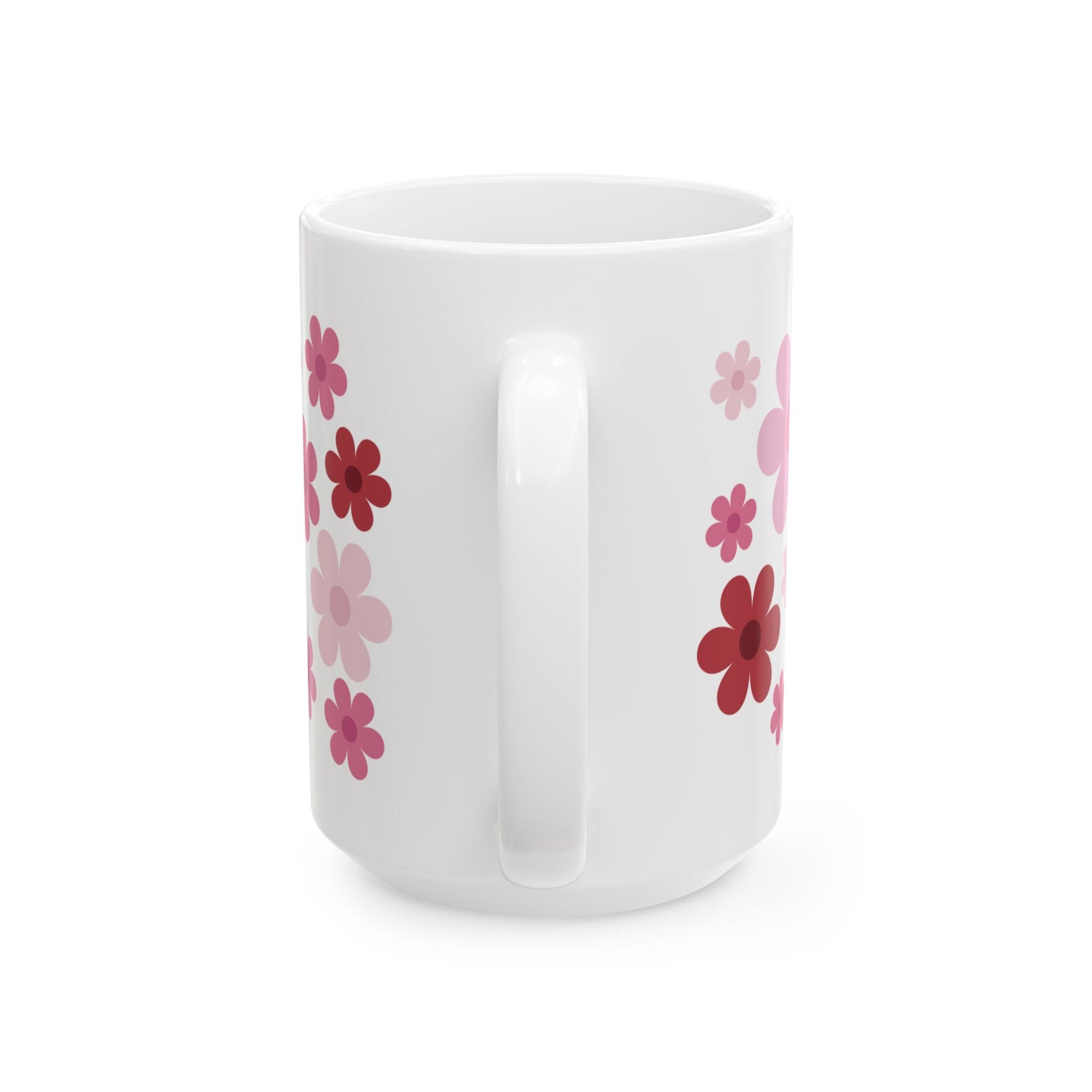 Retro Daisy Heart Bouquet Mug — Cute Valentine’s Day Coffee Cup (11oz & 15oz) - Sydney So Sweet