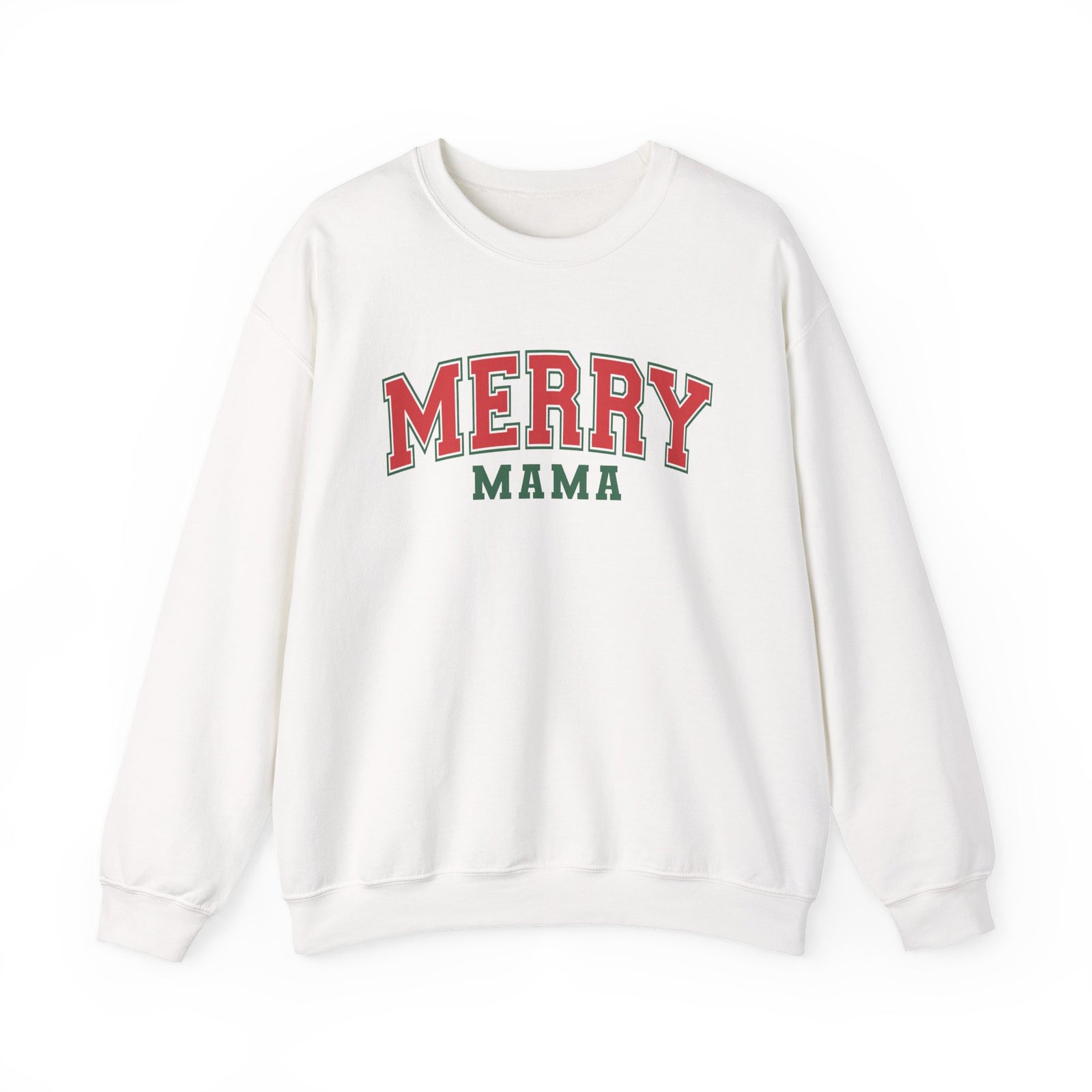 Merry Mama Heavy Blend Women's Cozy Crewneck Holiday Christmas Sweatshirt - Sydney So Sweet