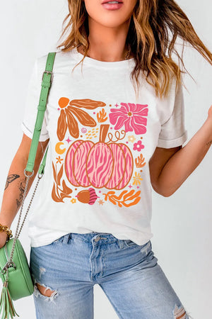 Graphic Round Neck Short Sleeve T-Shirt - Sydney So Sweet