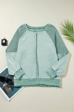 Round Neck Long Sleeve Sweatshirt - Sydney So Sweet