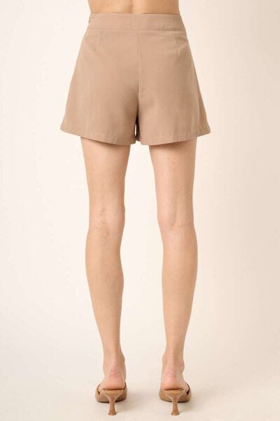Mittoshop Side Invisible Zipper Pleated Shorts - Sydney So Sweet