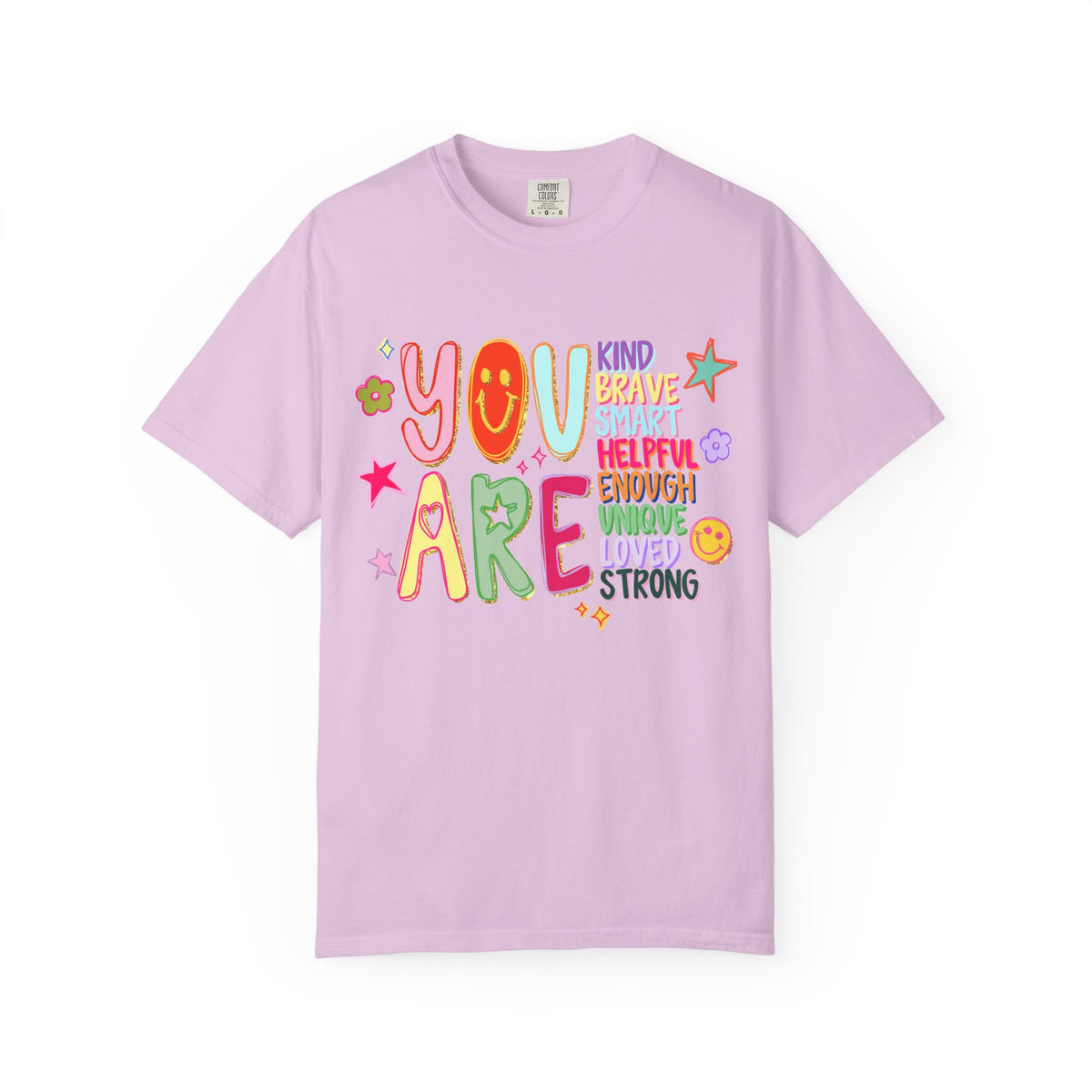 You Are Inspirational Graphic T-Shirt Positive Affirmation Tee