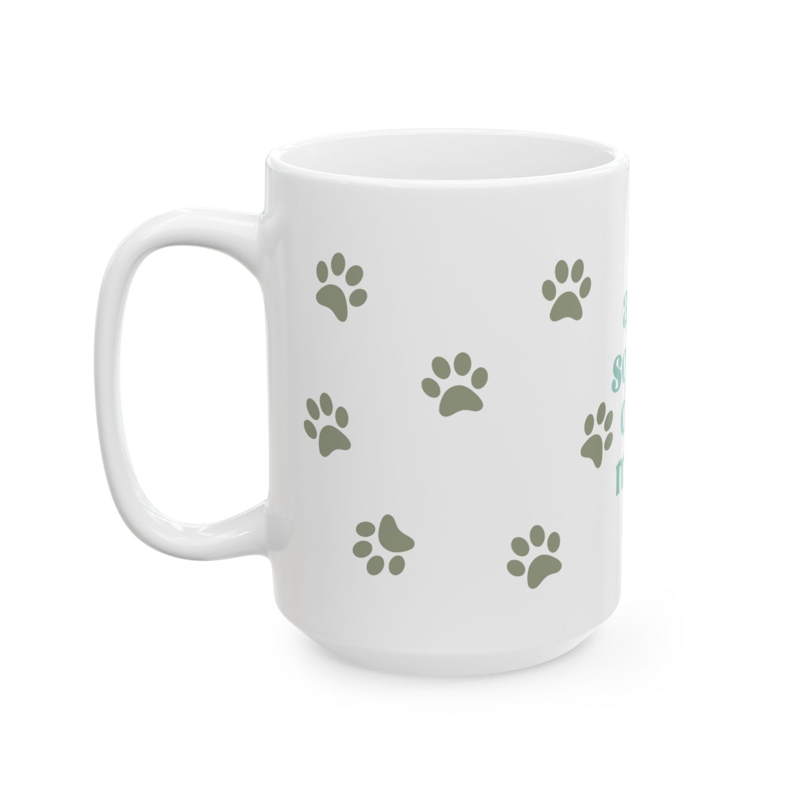 Anti Social Dog Mom Cute Ceramic Mug Coffee Cup (11oz & 15oz) - Sydney So Sweet