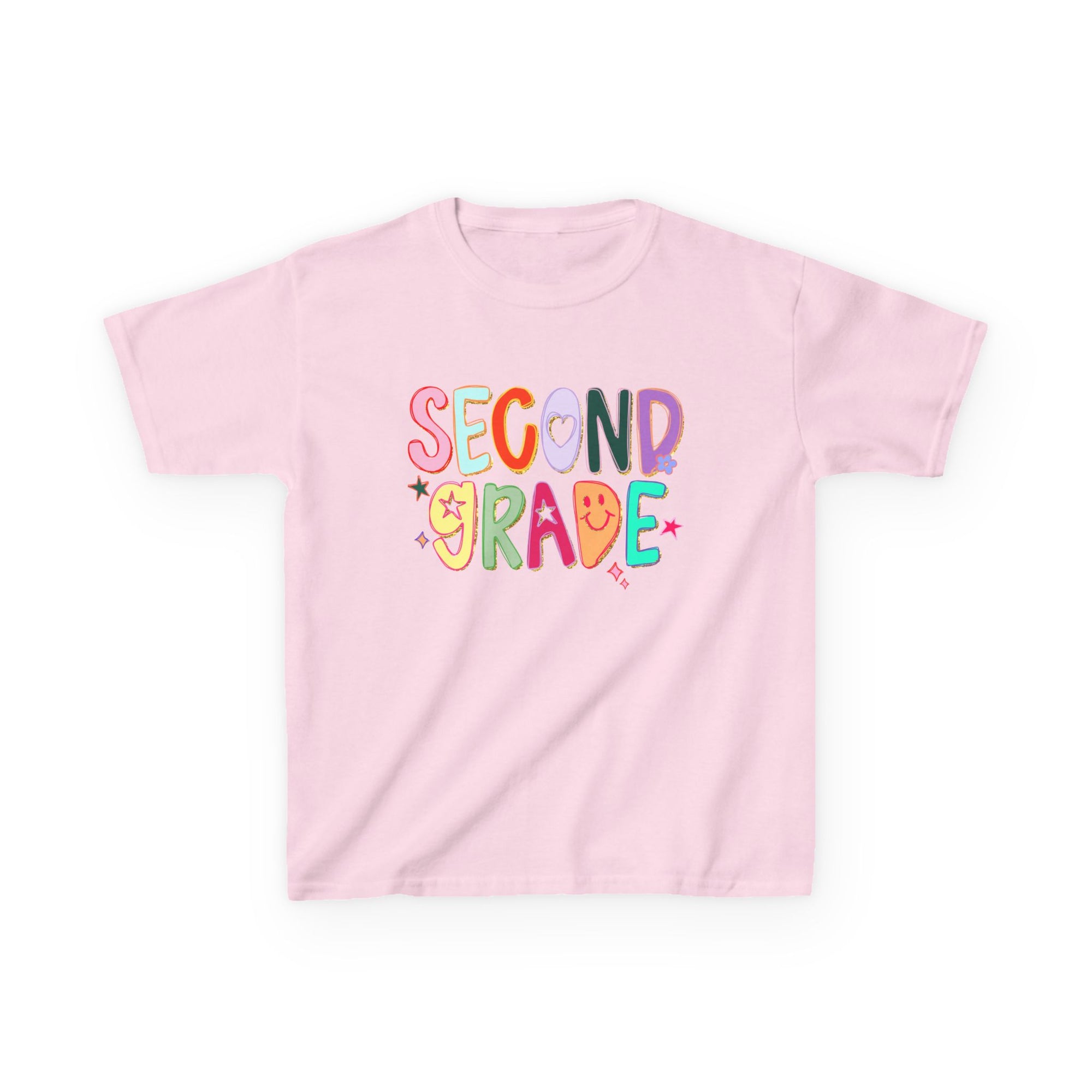 Second Grade Kids T-Shirt Cute & Colorful Back to School 2nd Grade 