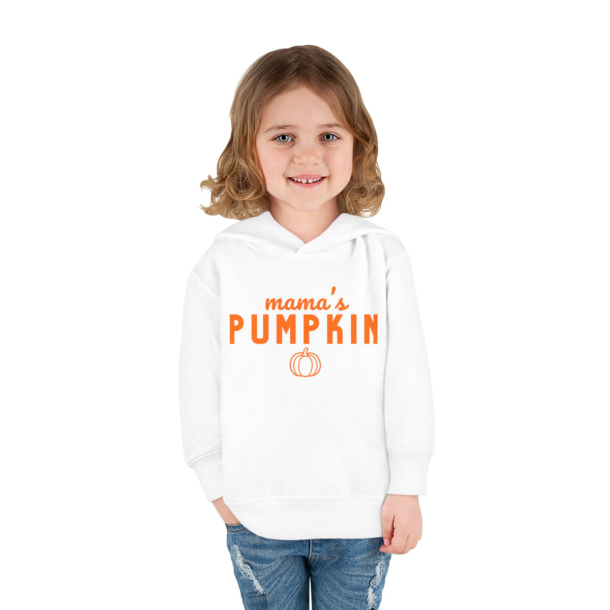 Mama's Pumpkin Toddler Hoodie Fall Pullover