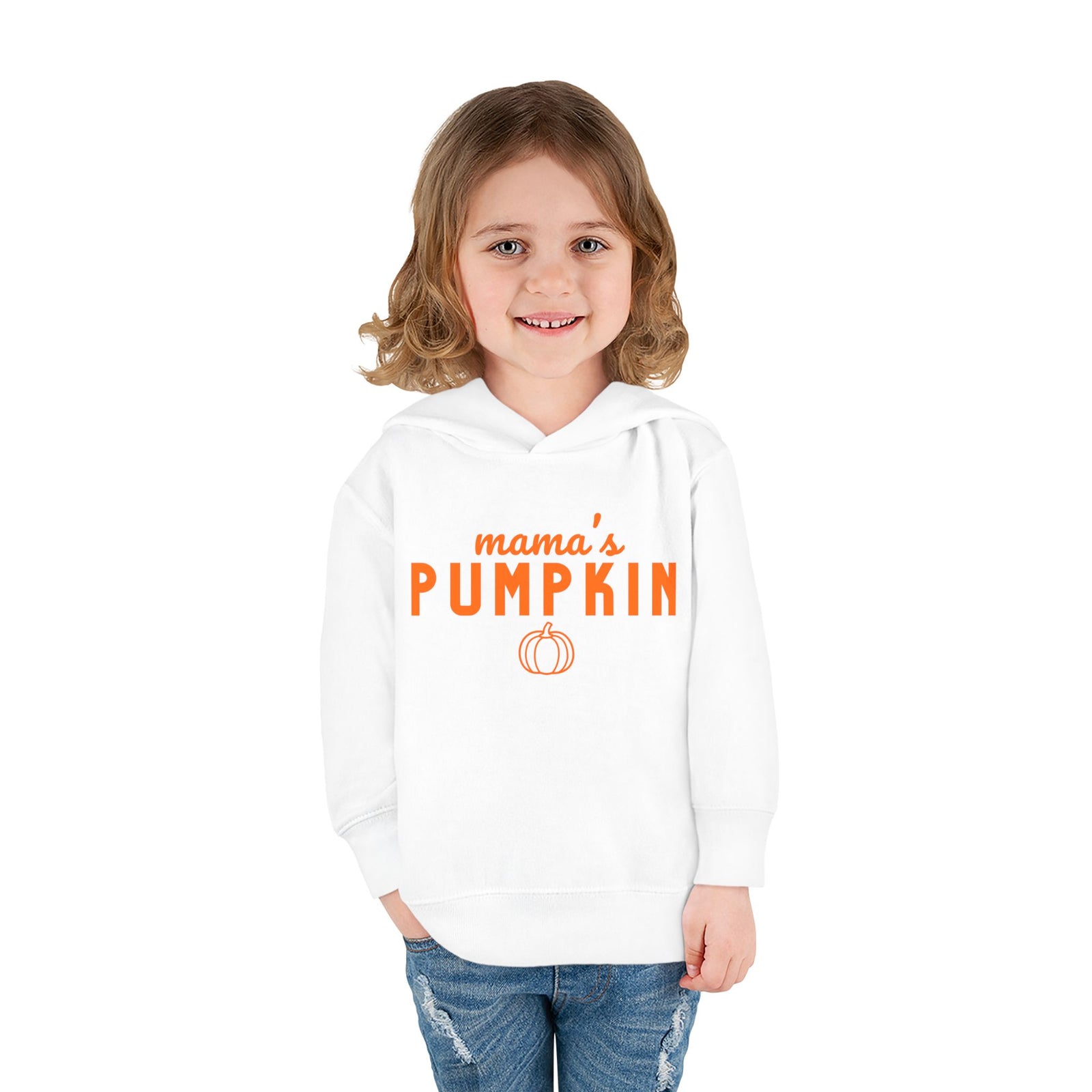 Mama's Pumpkin Toddler Hoodie Fall Pullover