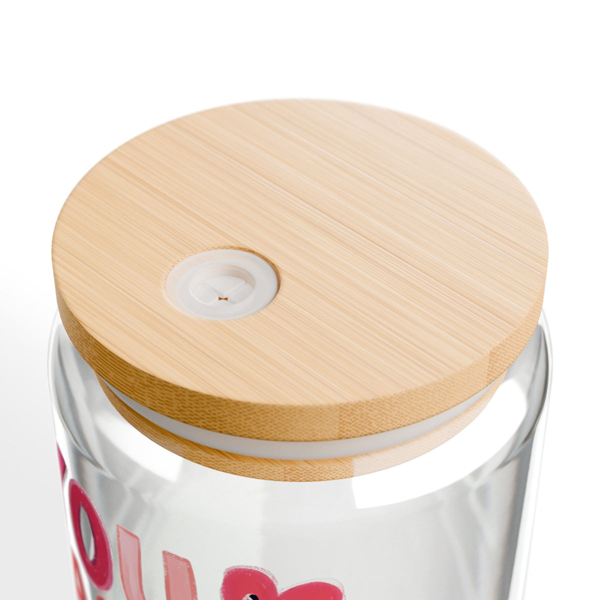 You Are So Loved Tumbler Sipper Glass 16oz — Reusable Drink Jar with Lid & Straw - Sydney So Sweet