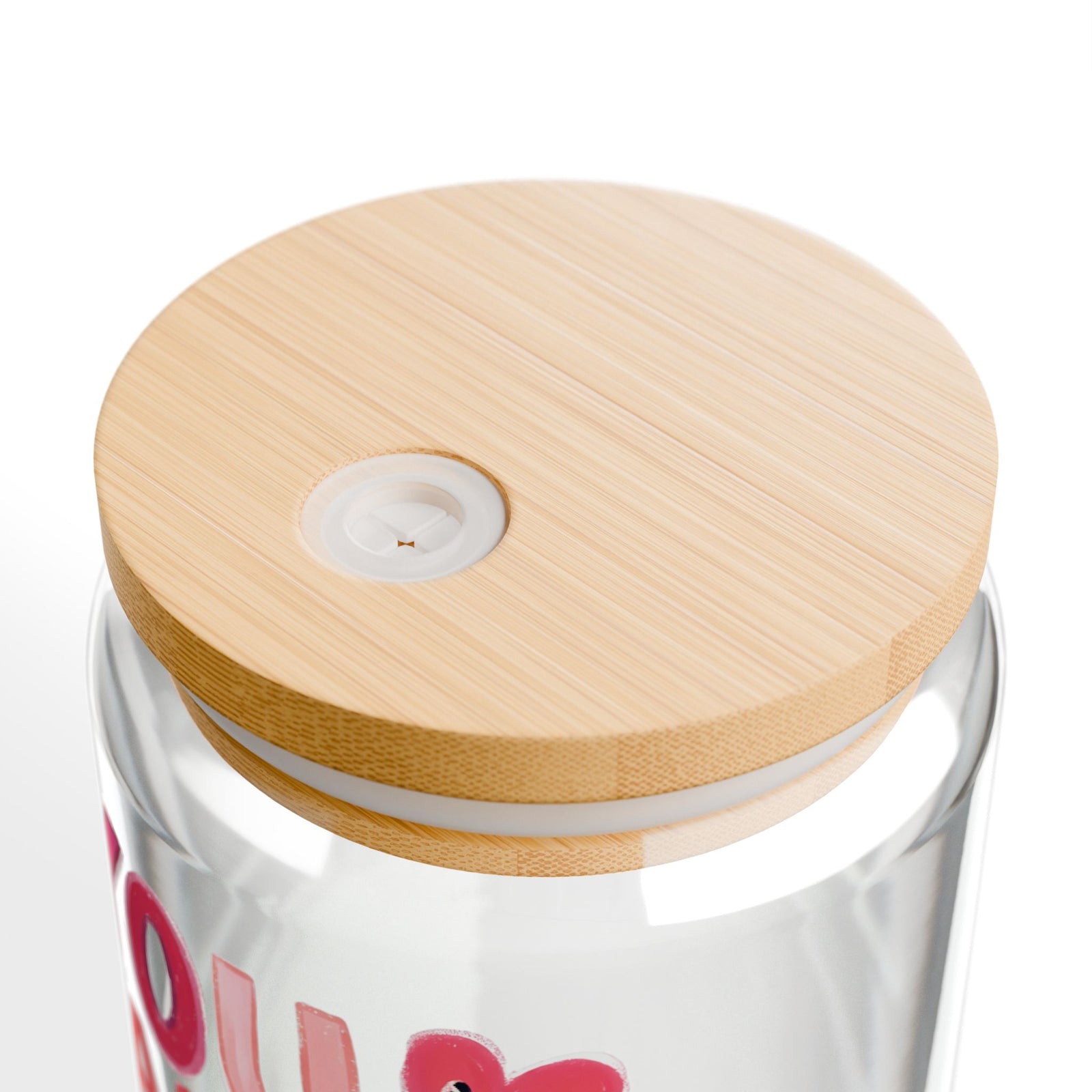 You Are So Loved Tumbler Sipper Glass 16oz — Reusable Drink Jar with Lid & Straw - Sydney So Sweet