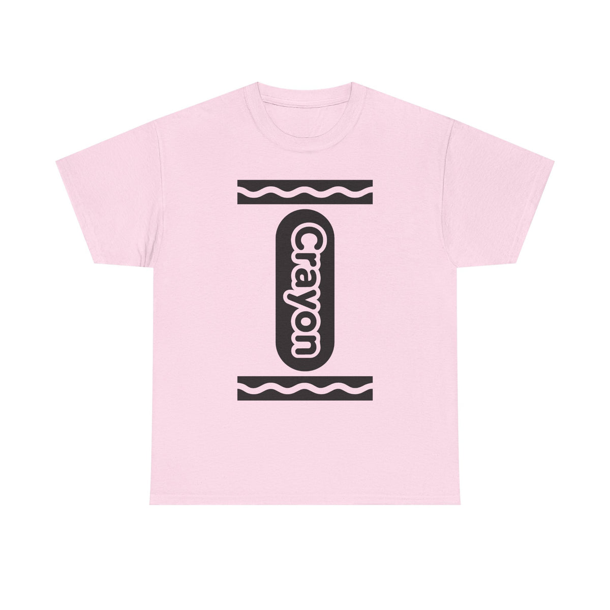 Crayon Costume Tee Retro Crayon Graphic T-Shirt