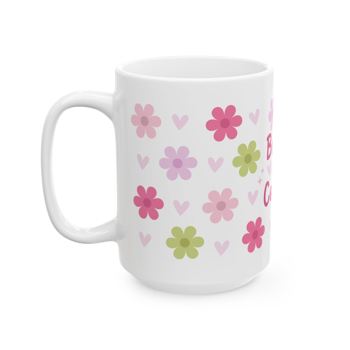 Books and Coffee Cute Ceramic Mug Coffee Cup (11oz & 15oz) - Sydney So Sweet