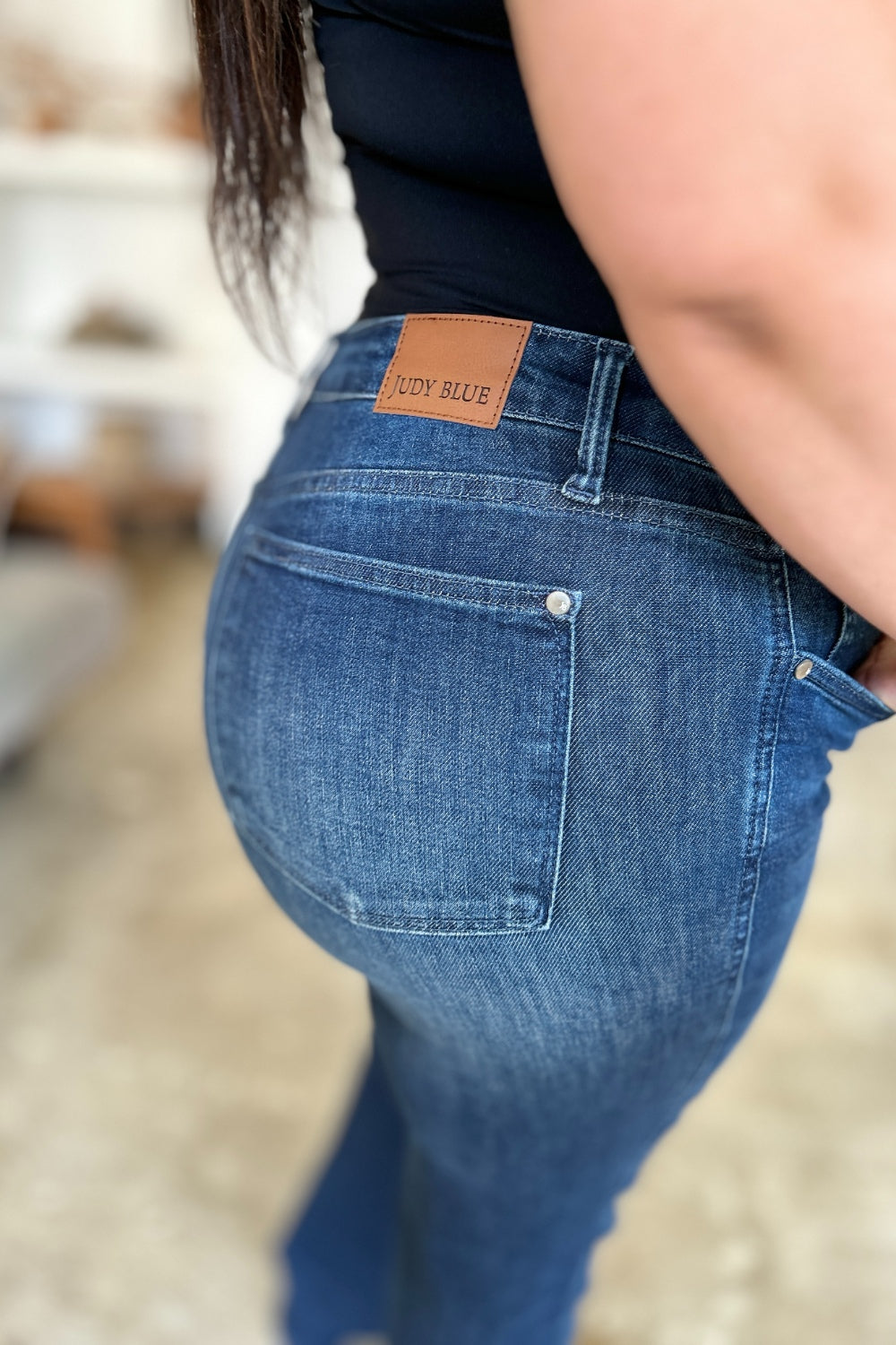 Judy Blue Full Size Tummy Control Straight Jeans - Sydney So Sweet