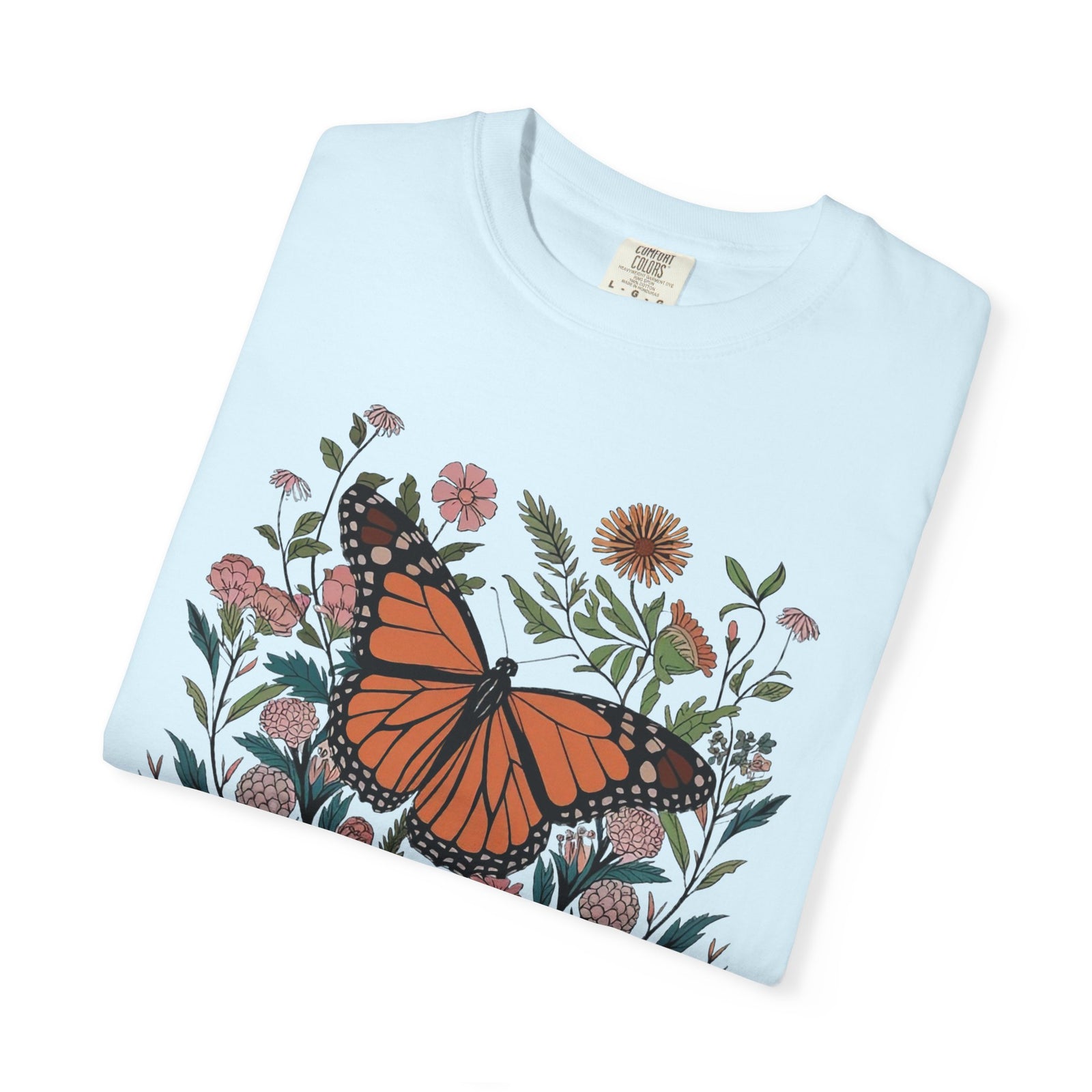 He Makes All Things Beautiful T-Shirt Christian Butterfly Graphic Tee