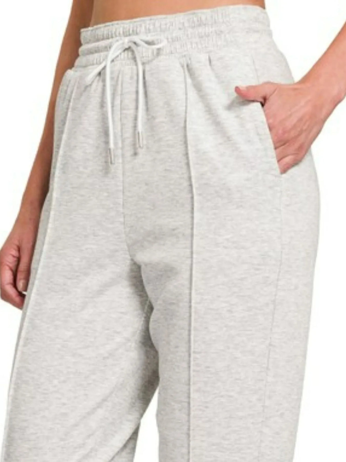 Zenana Drawstring Sweatpants with Pockets - Sydney So Sweet