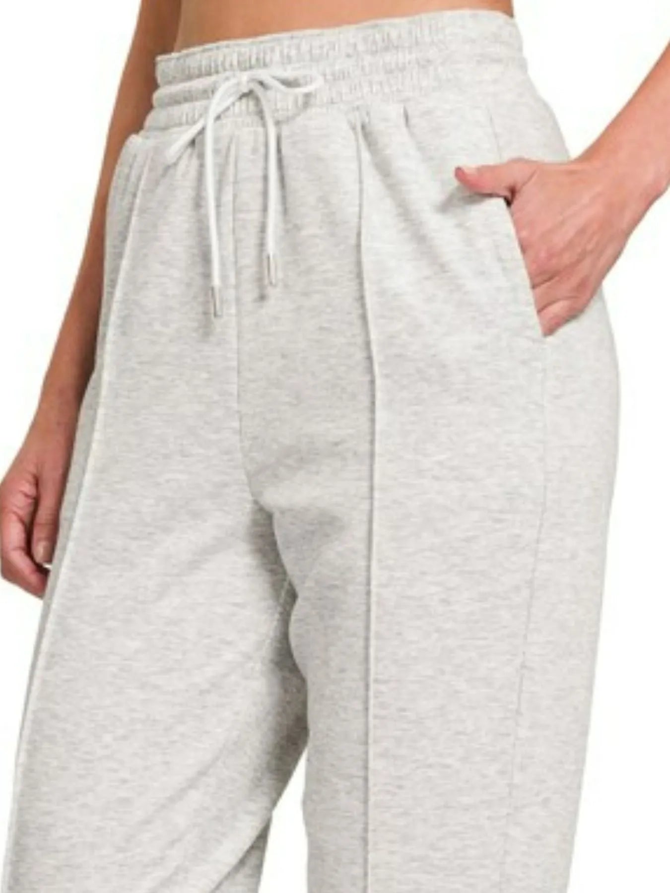 Zenana Drawstring Sweatpants with Pockets - Sydney So Sweet