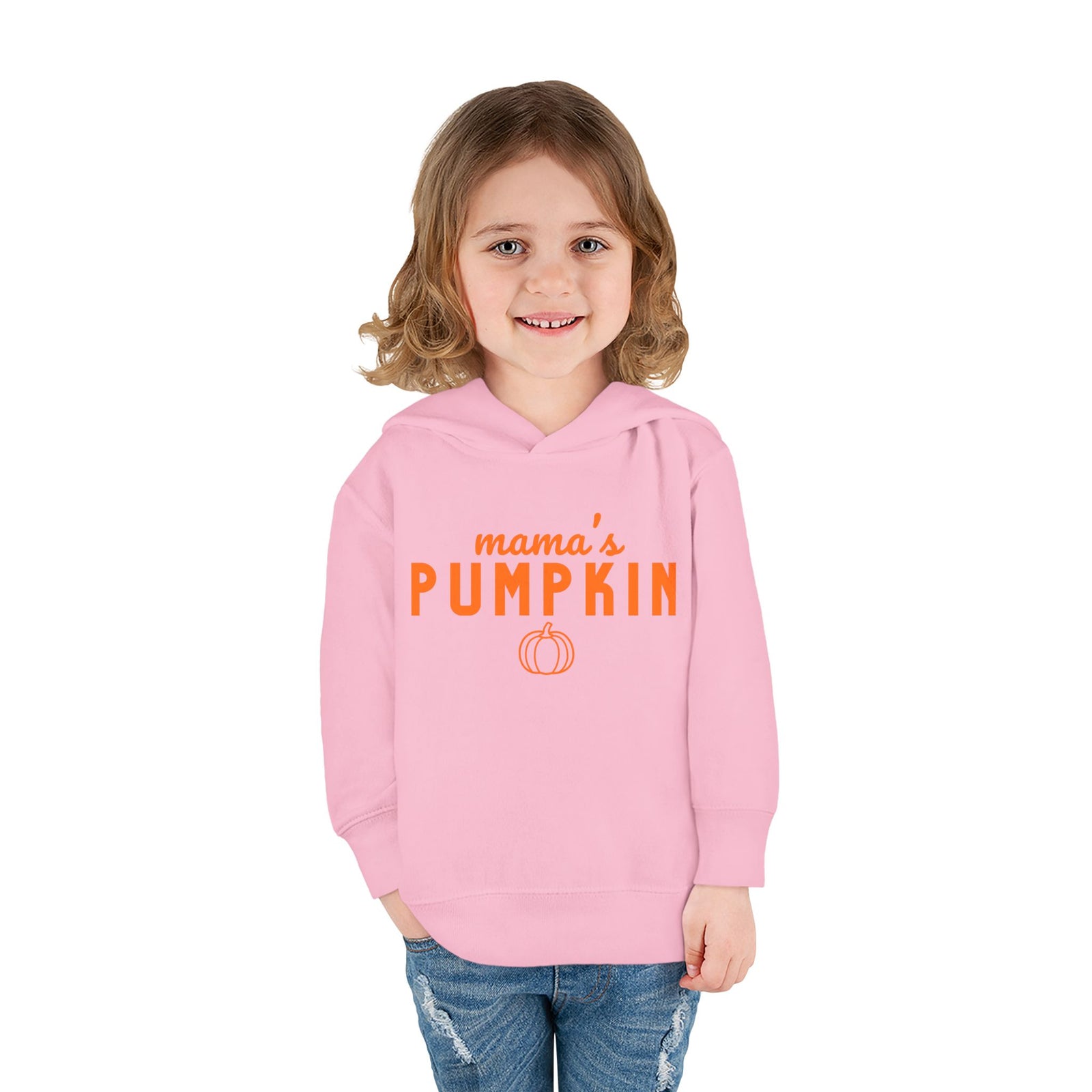 Mama's Pumpkin Toddler Hoodie Fall Pullover