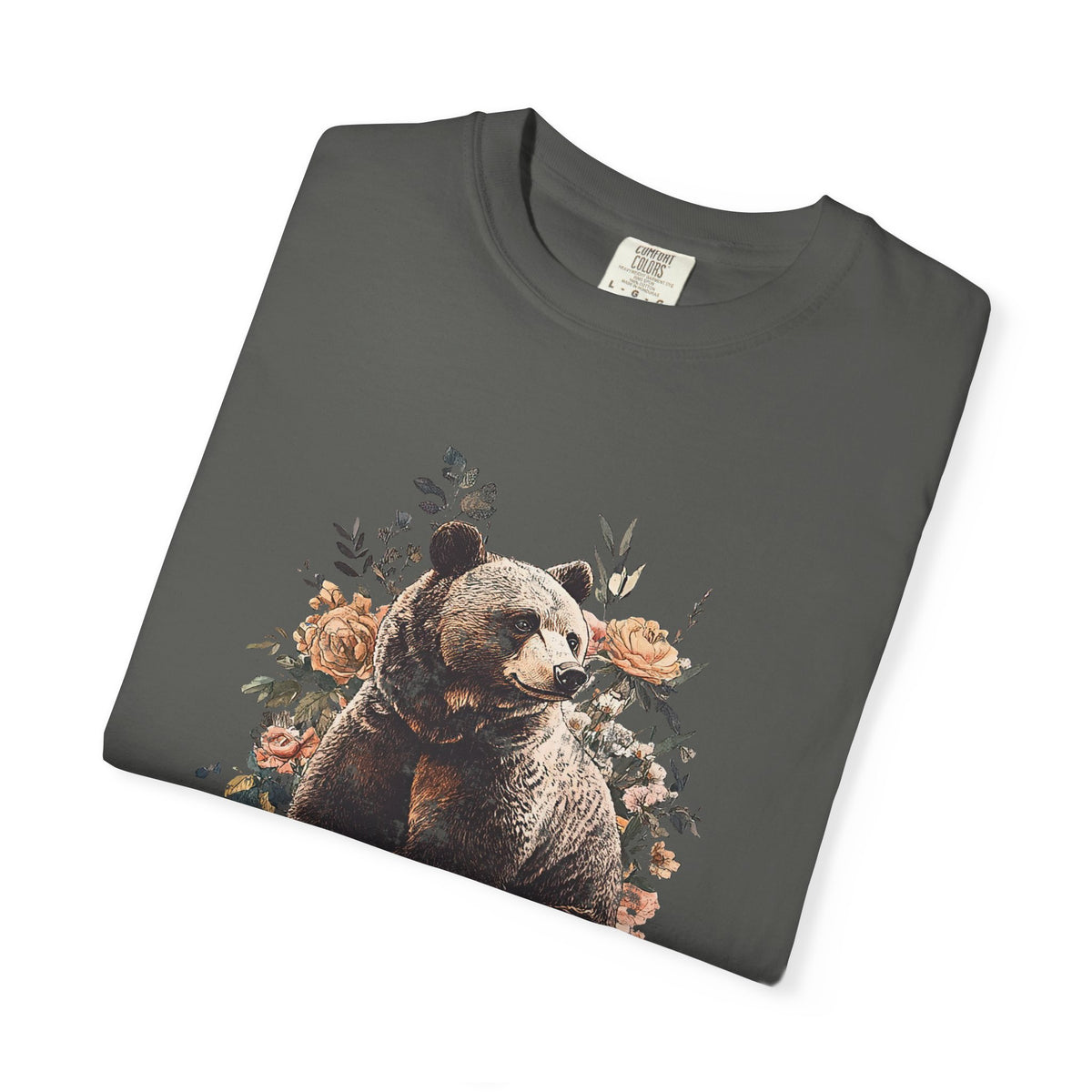 How Great is Thy Faithfulness T-Shirt Grizzly Bear Christian Distressed Tee