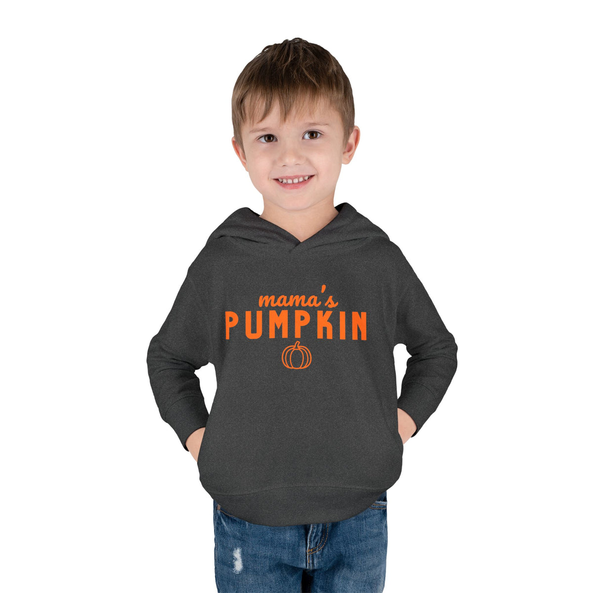 Mama's Pumpkin Toddler Hoodie Fall Pullover