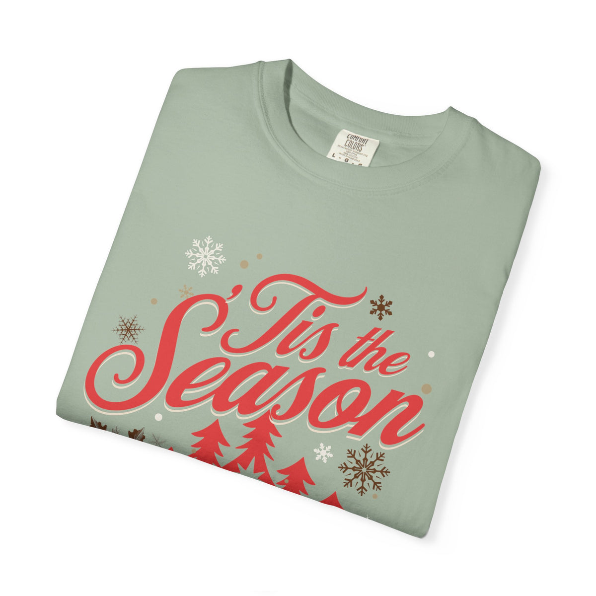 Tis the Season to Celebrate Jesus Christmas T-Shirt Christian Graphic Tee