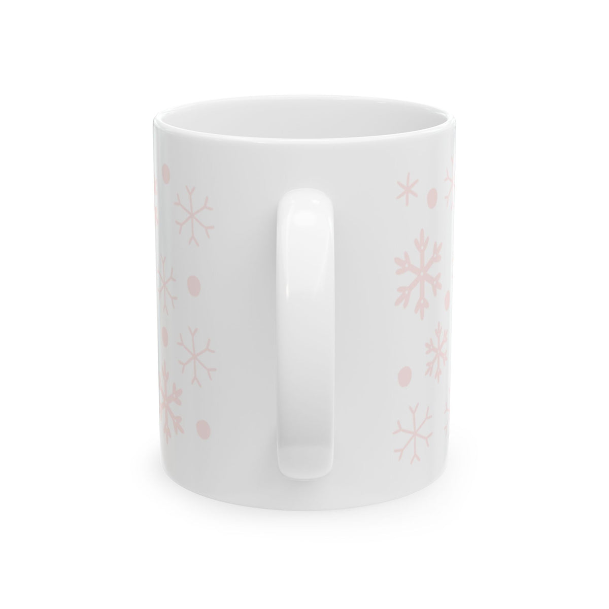 Winter Wonder Snowflakes Ceramic Mug Coffee Cup (11oz & 15oz)