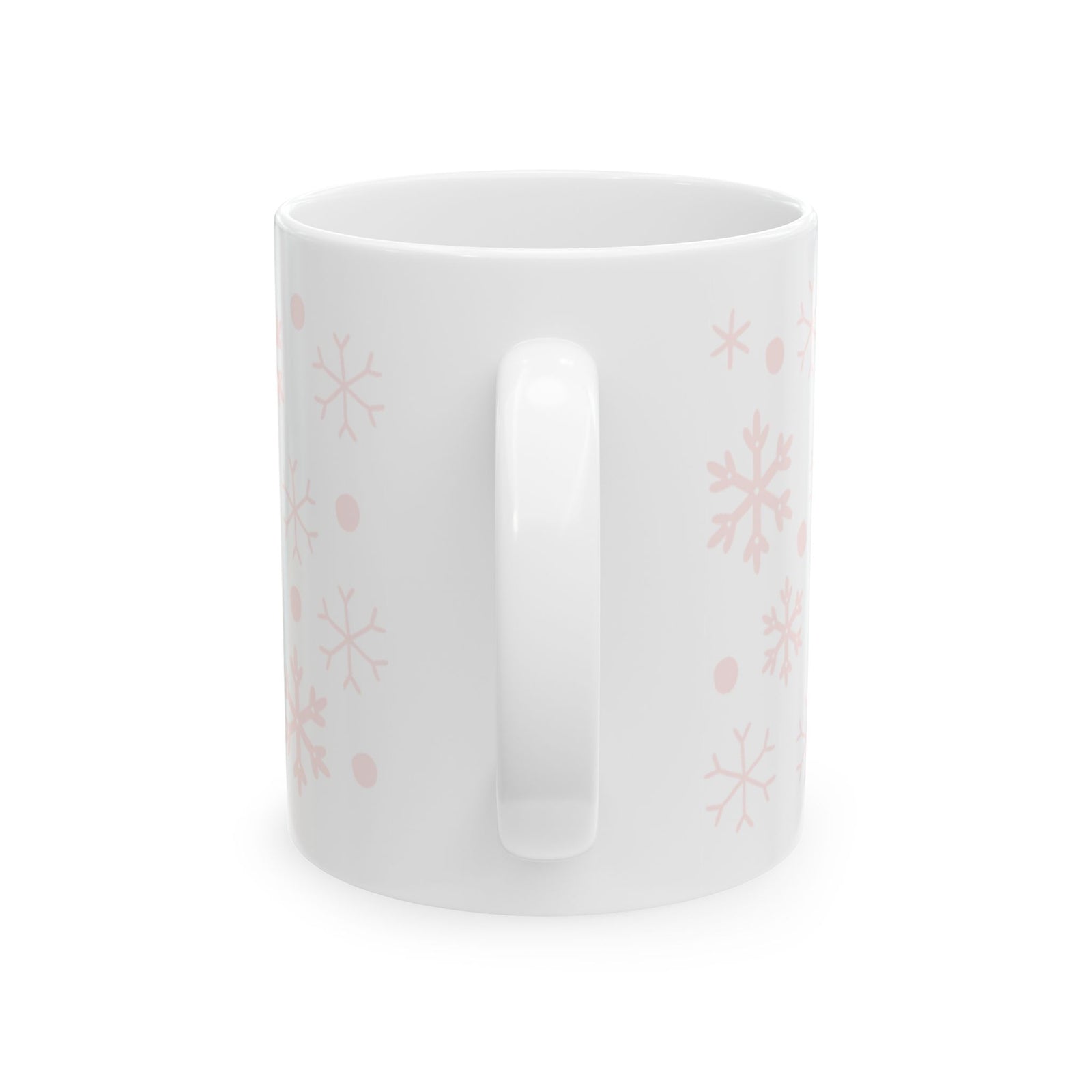 Winter Wonder Snowflakes Ceramic Mug Coffee Cup (11oz & 15oz)