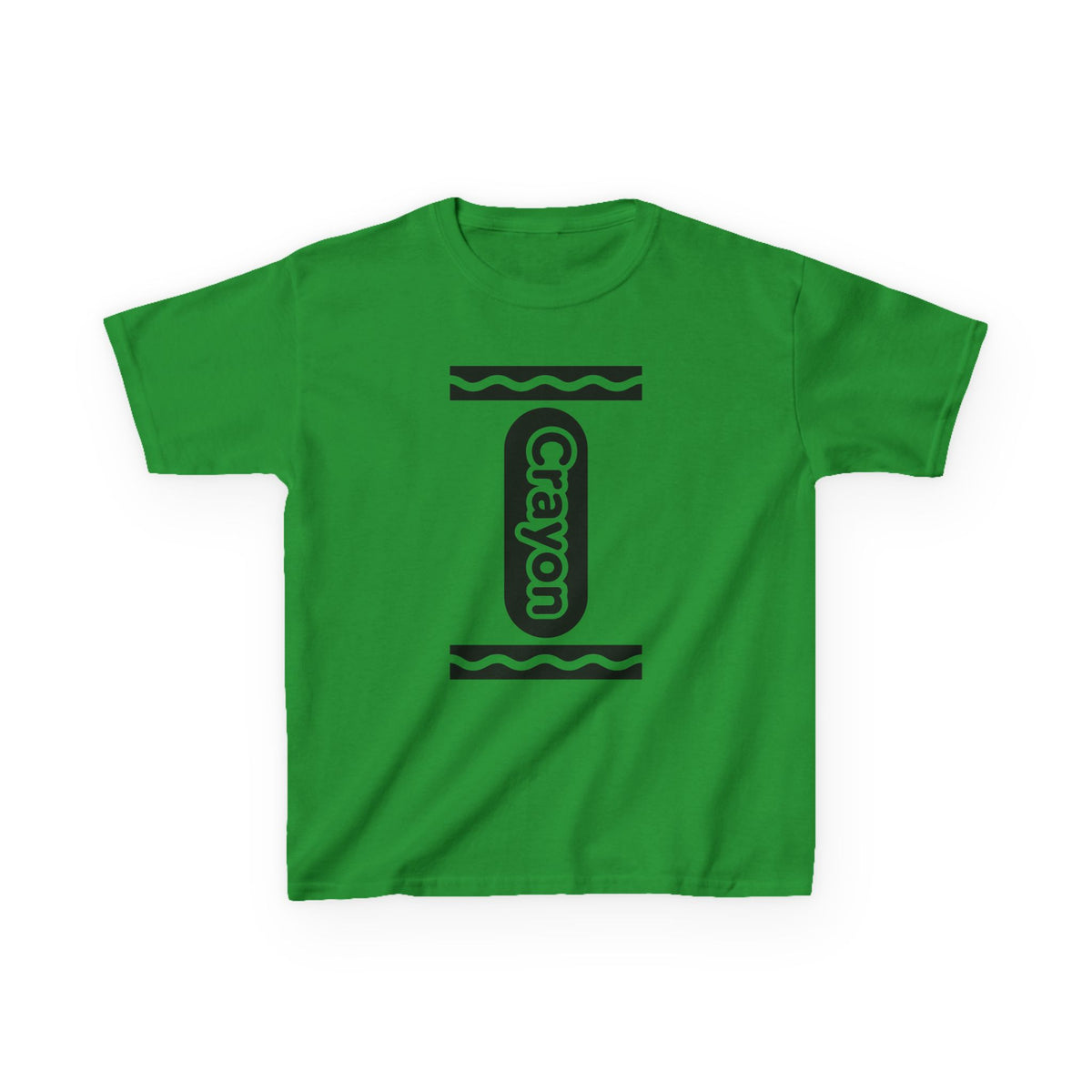 Kids' Crayon Costume Tee Retro Crayon Graphic T-Shirt