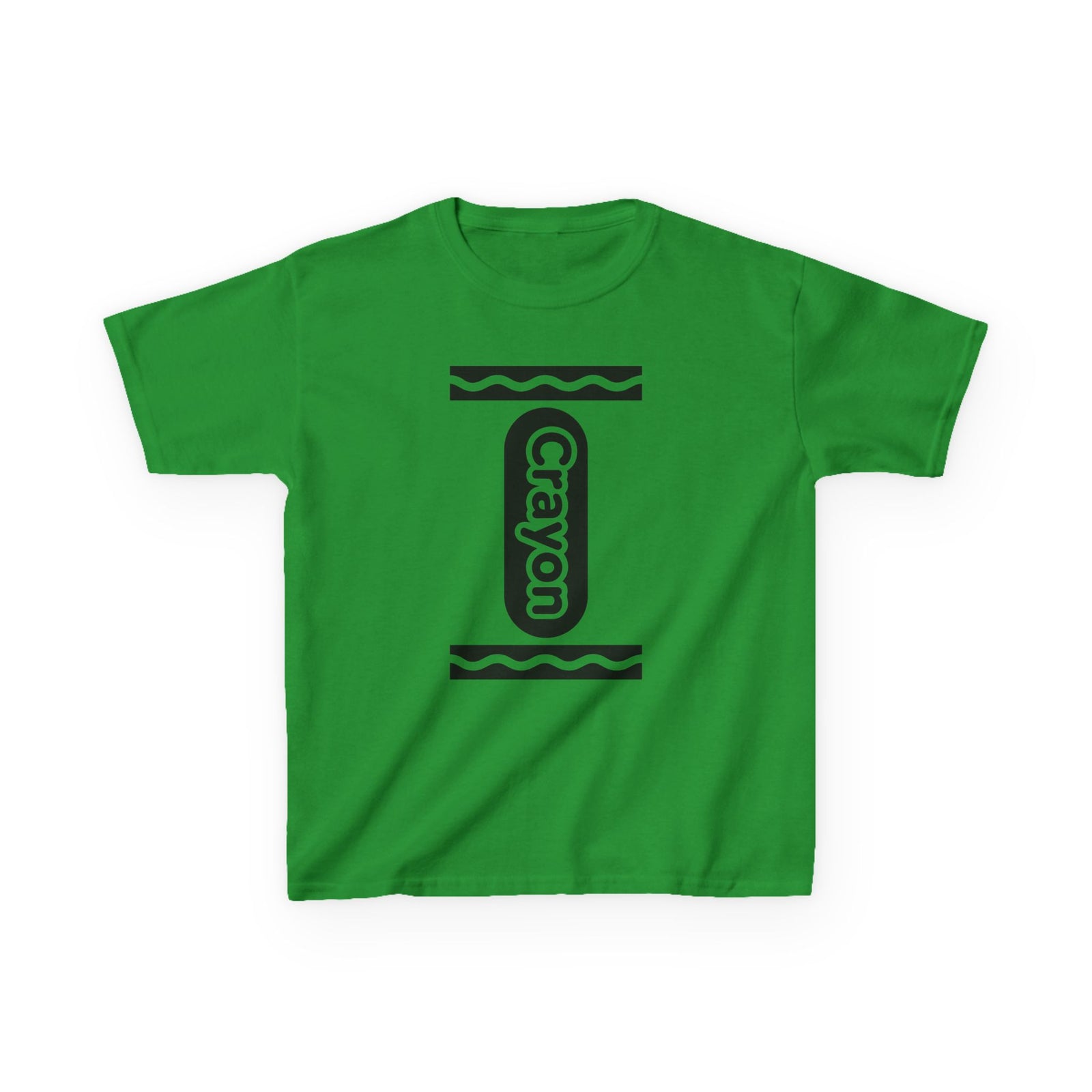 Kids' Crayon Costume Tee Retro Crayon Graphic T-Shirt