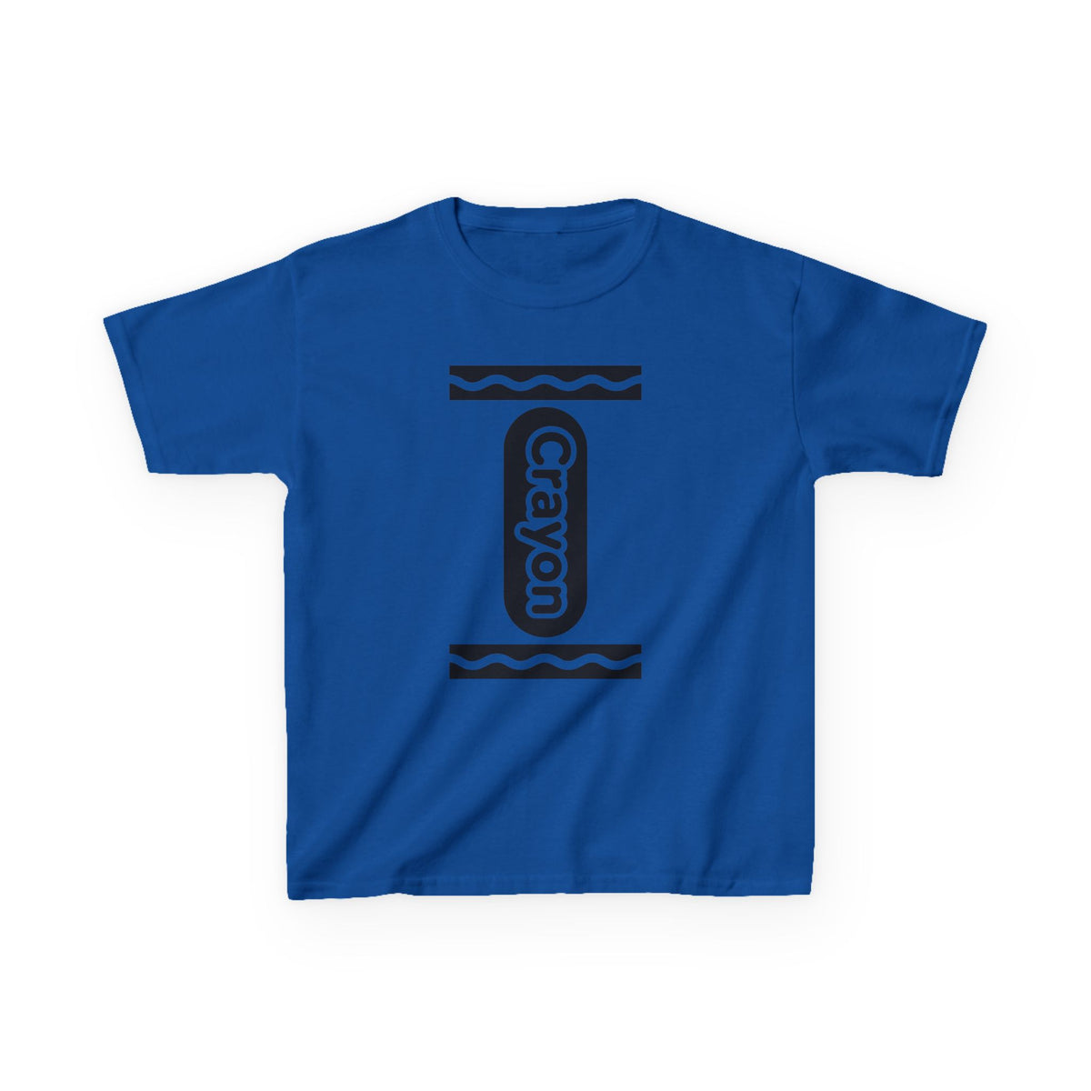 Kids' Crayon Costume Tee Retro Crayon Graphic T-Shirt
