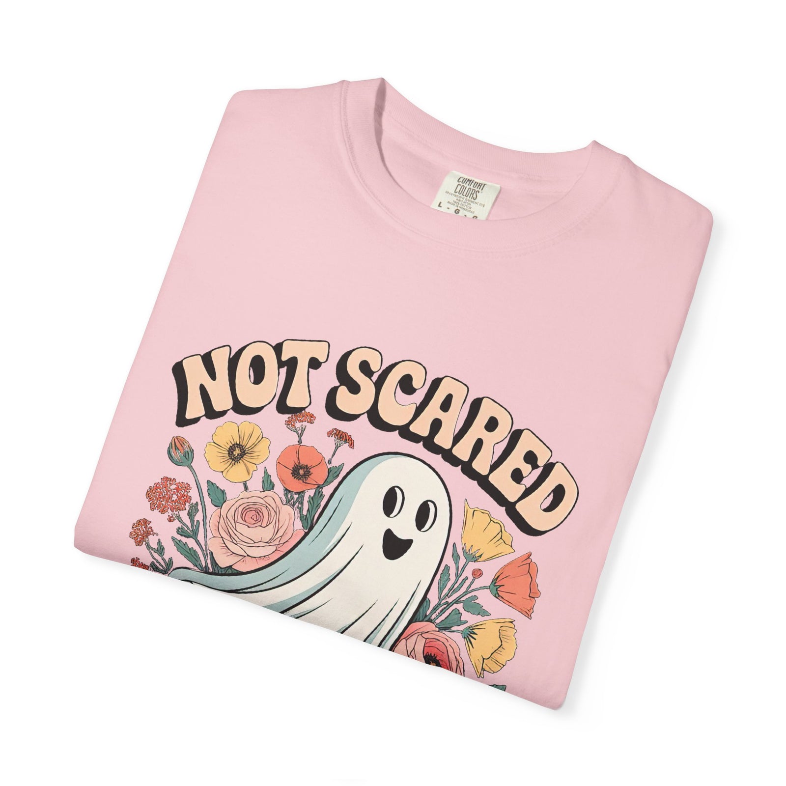 Not Scared Holy Ghost T-Shirt Christian Halloween Graphic Tee