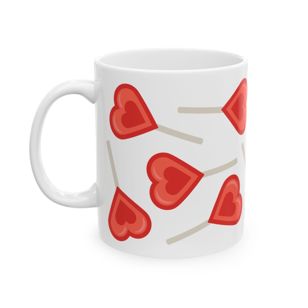 Heart Sucker for You Mug — Cute Valentine’s Day Coffee Cup (11oz & 15oz) - Sydney So Sweet