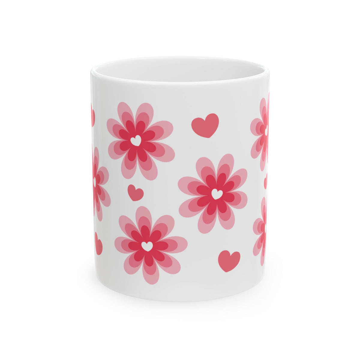 Love Bloom Mug — Cute Valentine’s Day Coffee Cup (11oz & 15oz) - Sydney So Sweet