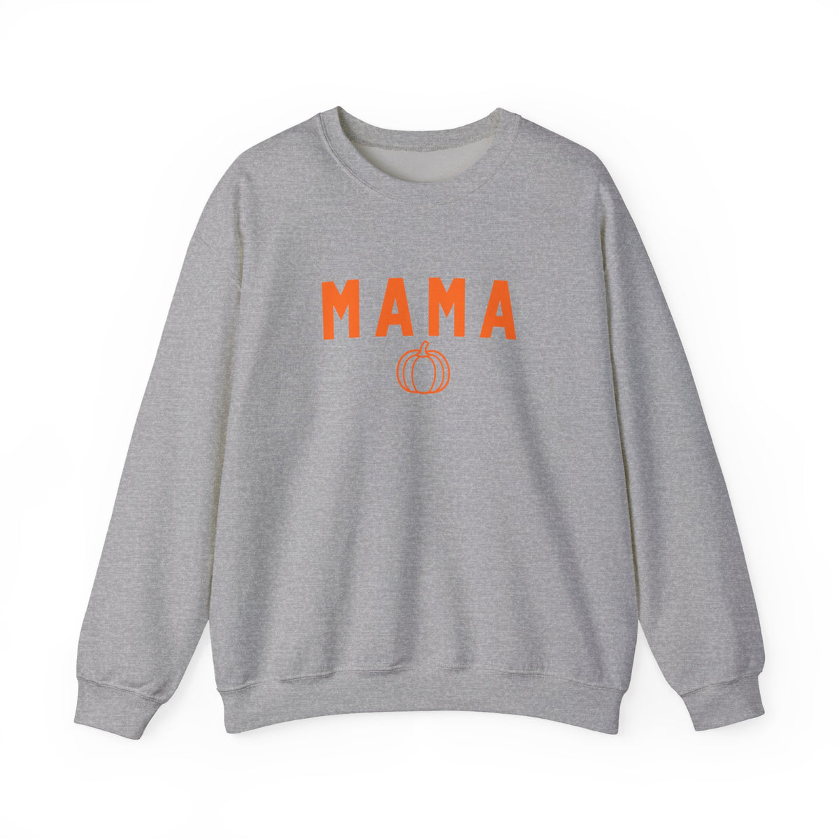 Mama Pumpkin Crewneck Sweatshirt Fall Mom Autumn Pullover