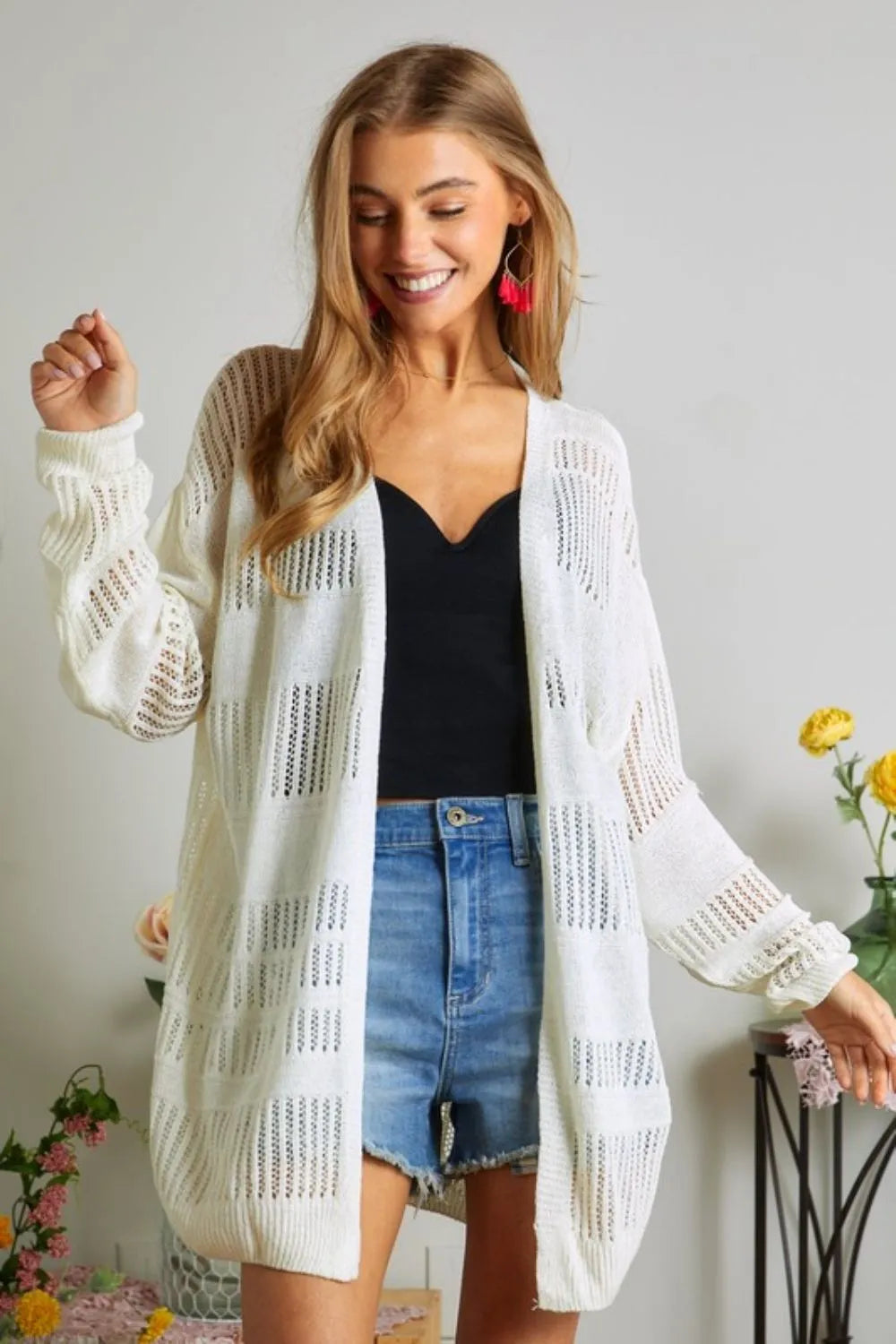 ADORA Lightweight Sweater Knit Cardigan - Sydney So Sweet