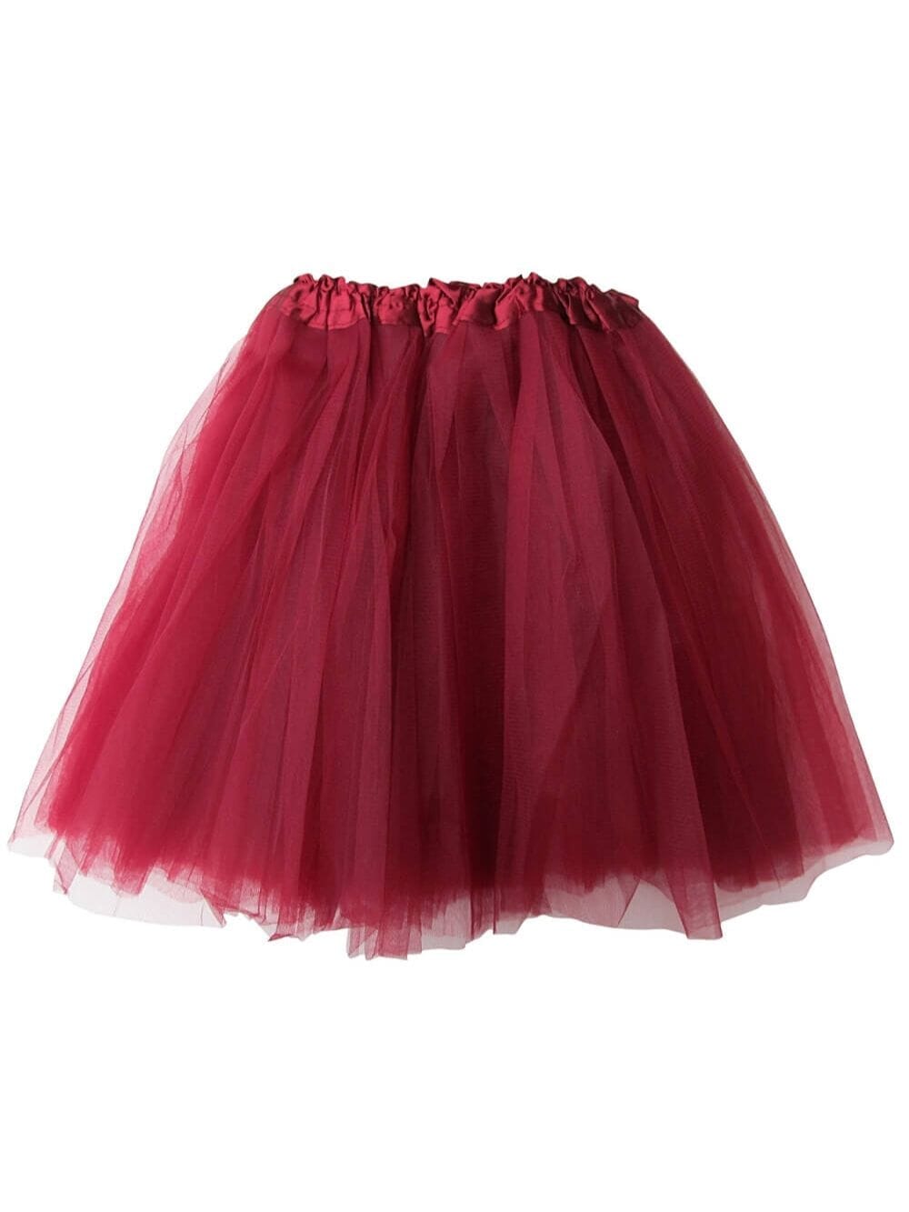 Solid Color Costume Tutu Skirt - Teen, Adult, Plus, & Extra Plus Size - Sydney So Sweet