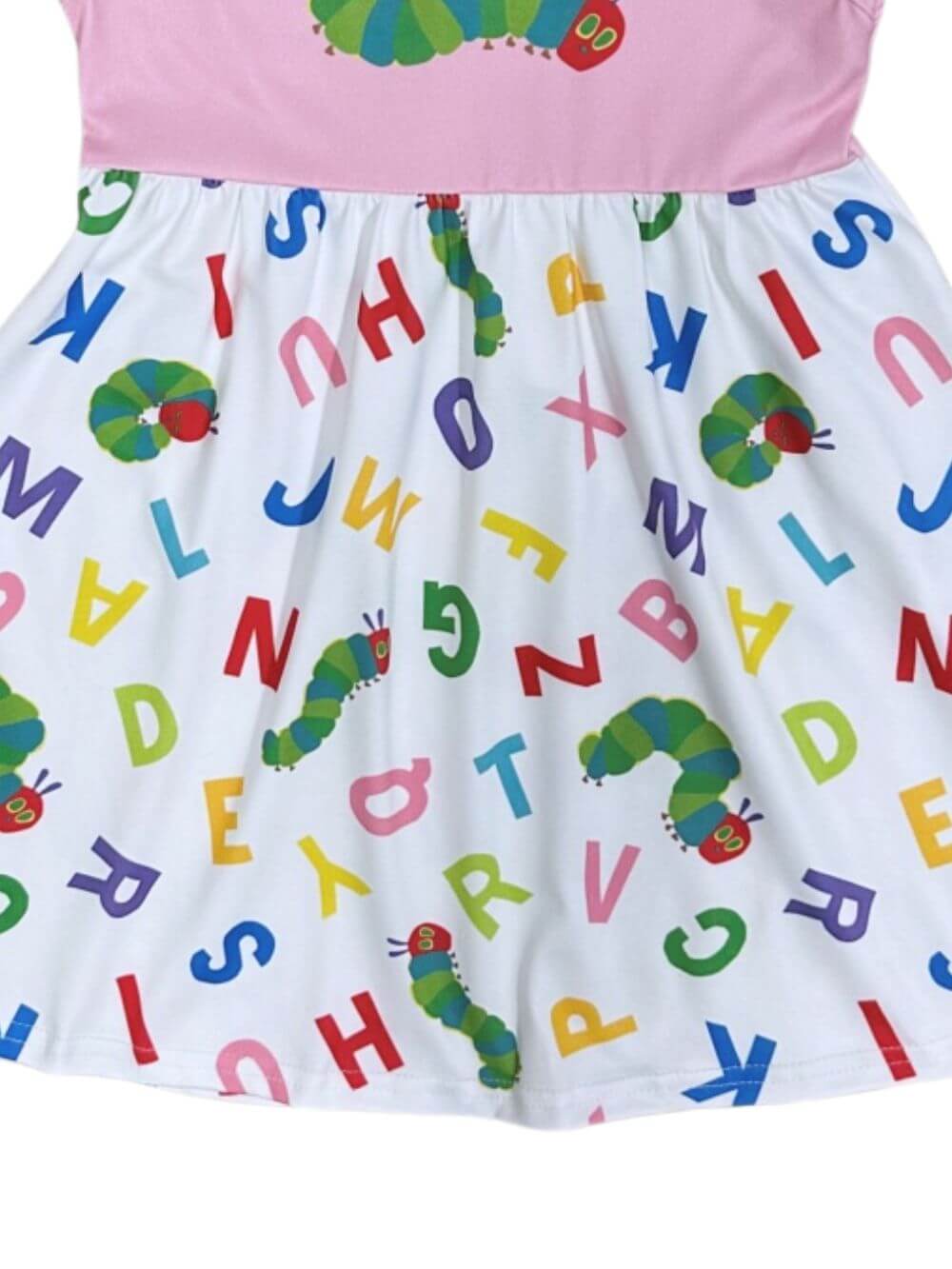 Alphabet & Caterpillars Girls Back to School Dress - Sydney So Sweet