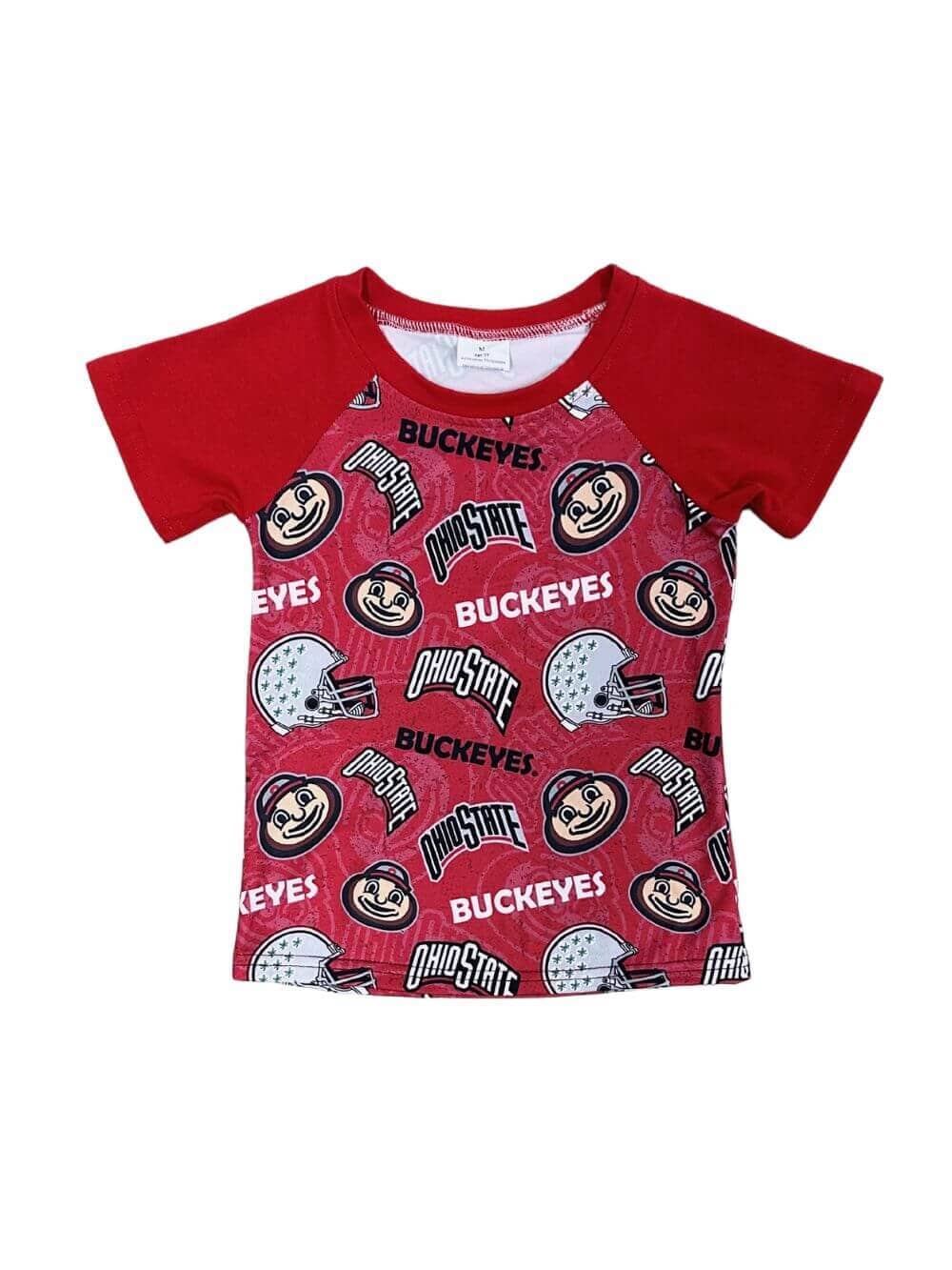 Always a Buckeye Boys Raglan Football T-Shirt - Sydney So Sweet