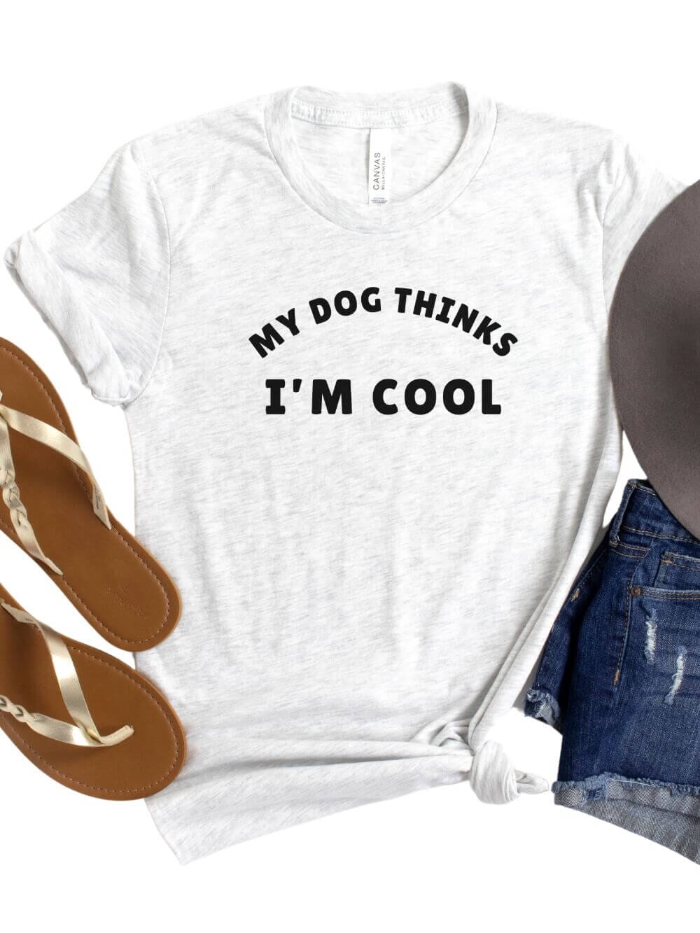 My Dog Thinks I'm Cool Women's Graphic T-Shirt - Sydney So Sweet