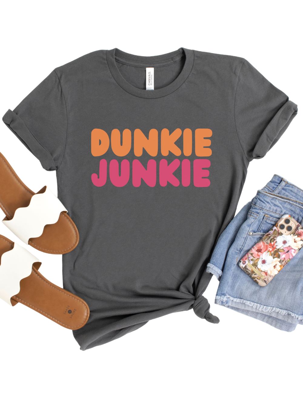 Dunkie Junkie Women&#39;s Short Sleeve Graphic T-Shirt - Sydney So Sweet