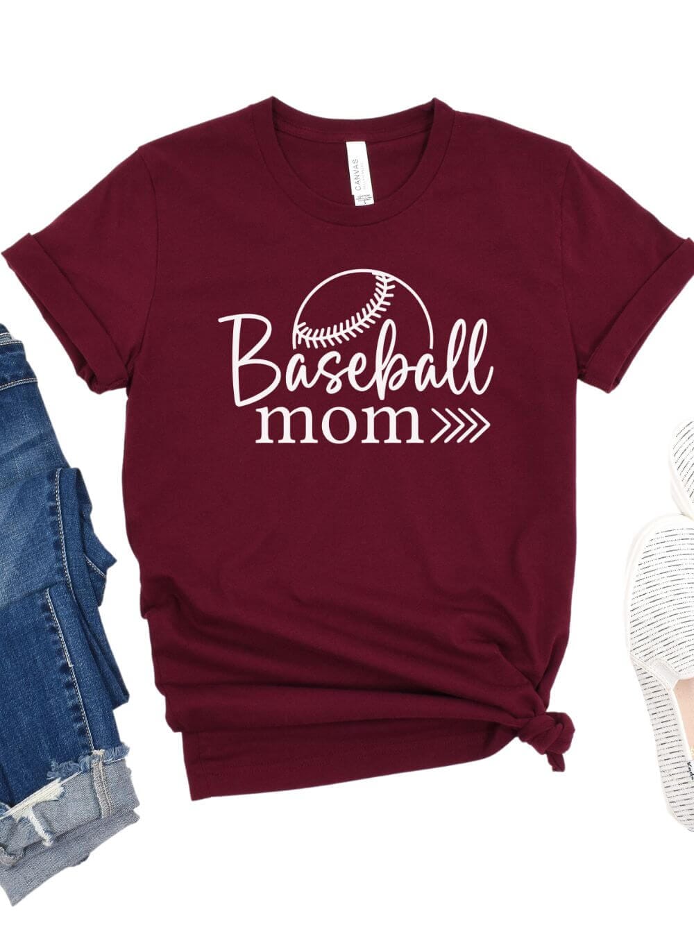 Golden Girl Tees Leopard Baseball Mom XL