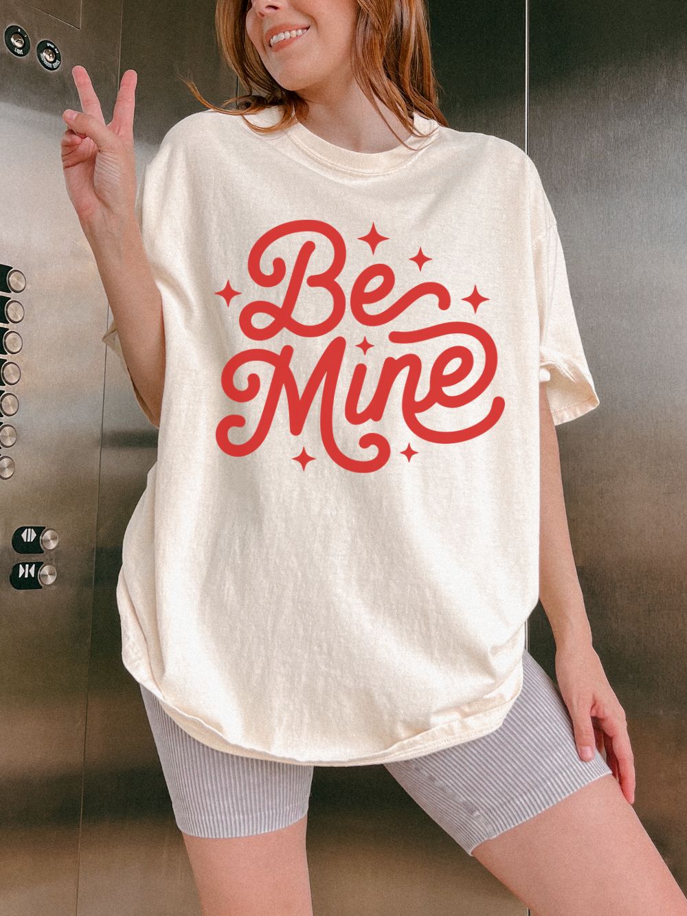 Be Mine Romantic Valentine's Day Graphic T-Shirt Unisex Short Sleeve Tee - Sydney So Sweet